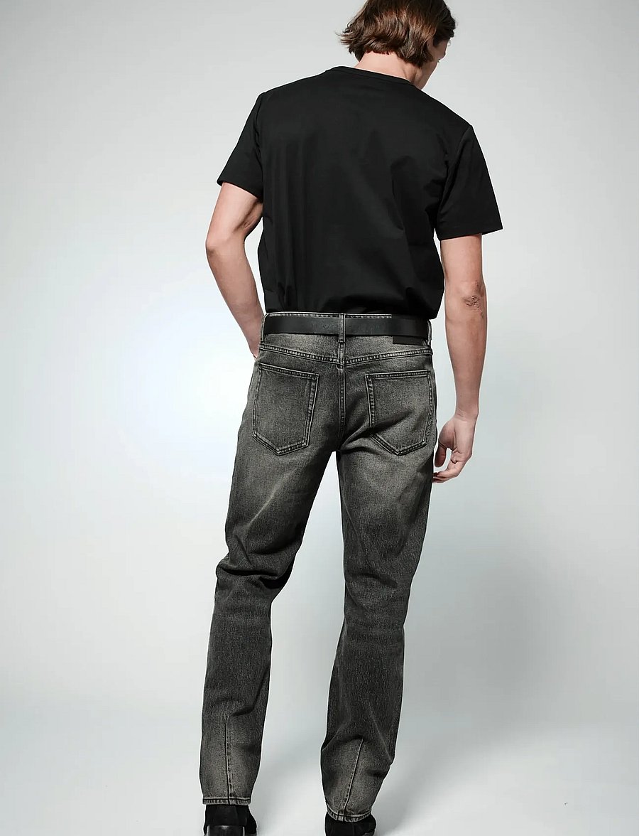 NEUW - RAY STRAIGHT NIGHTINGALE FADED BLACK - regular jeans - black - 3