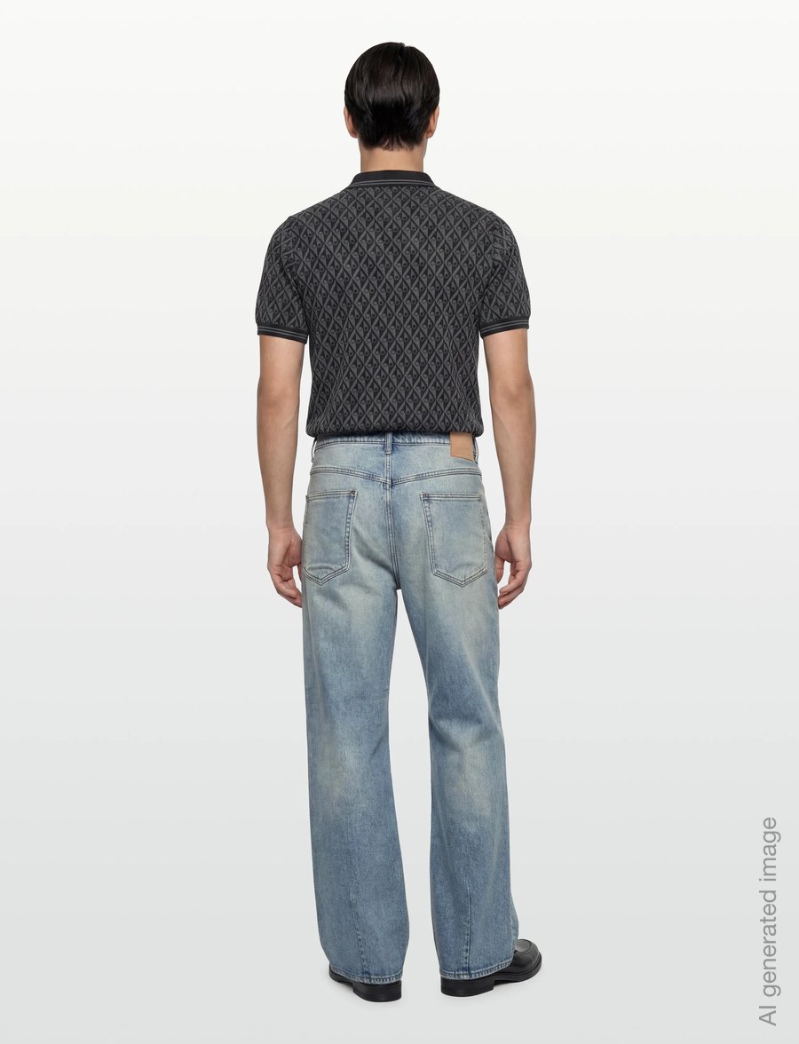 NEUW - KURT BAGGY CRUZ LIGHT INDIGO - alt laienevad teksad - blue - 4