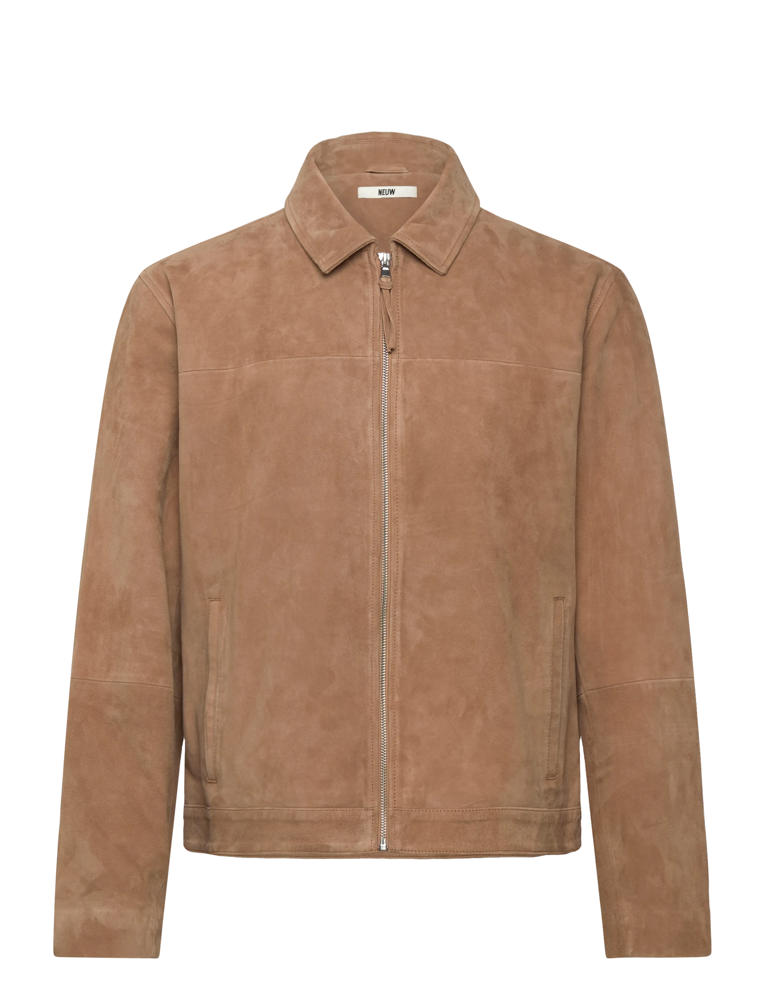 NEUW SUEDE RIDER JACKETWHISKEY - Jackor - BROWN / brown