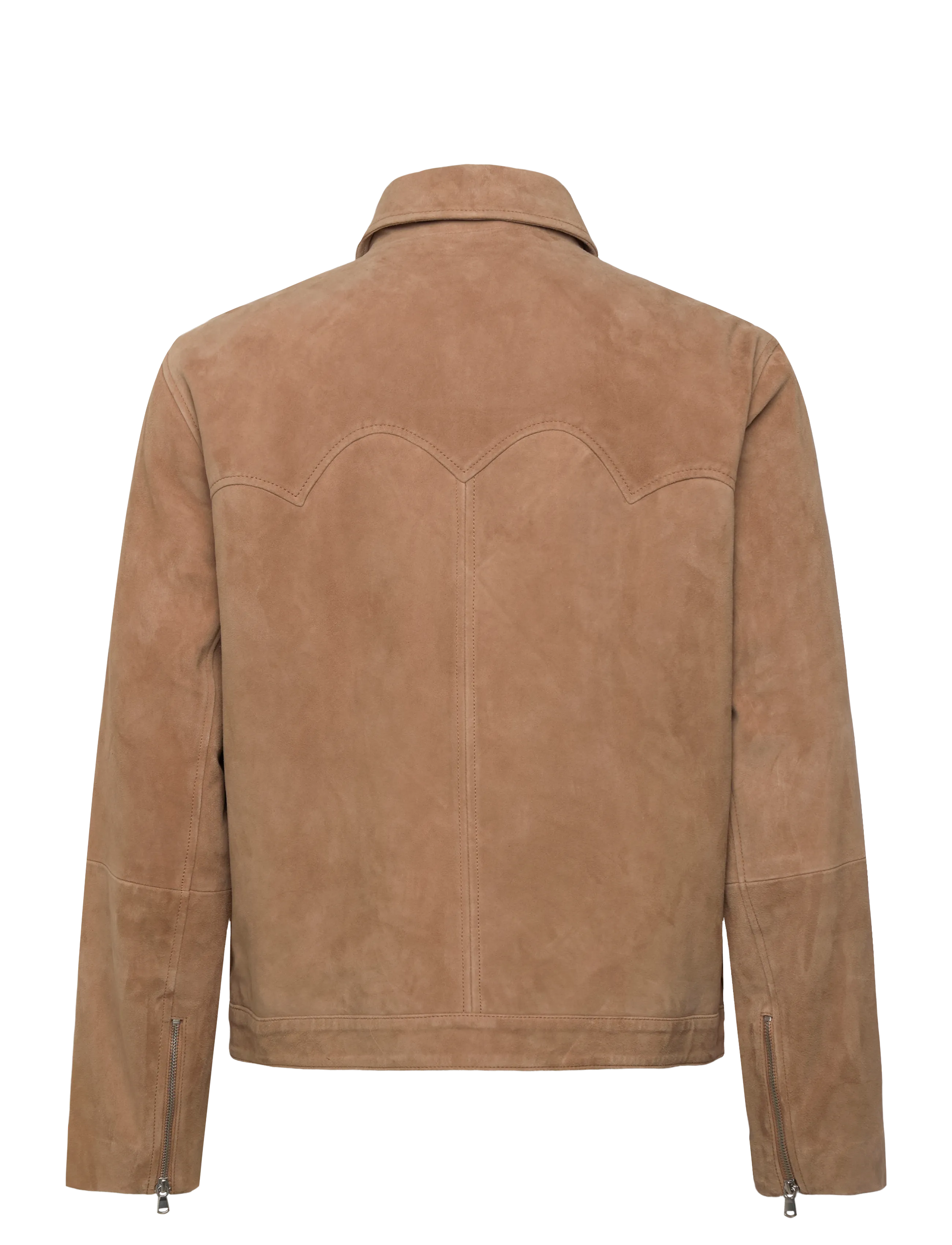 NEUW - SUEDE RIDER JACKETWHISKEY - jackets - brown - 2
