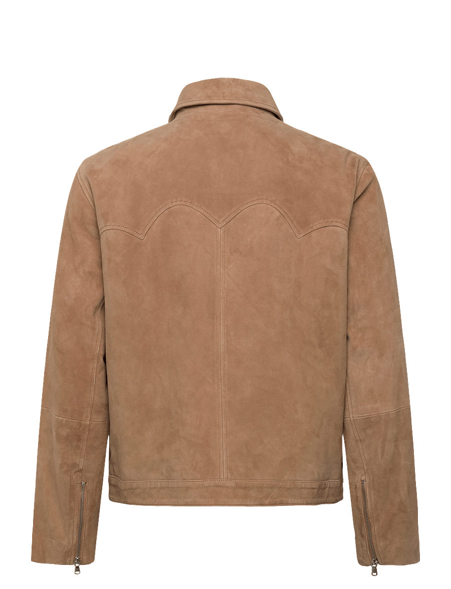NEUW - SUEDE RIDER JACKETWHISKEY - herbstjacken - brown - 2