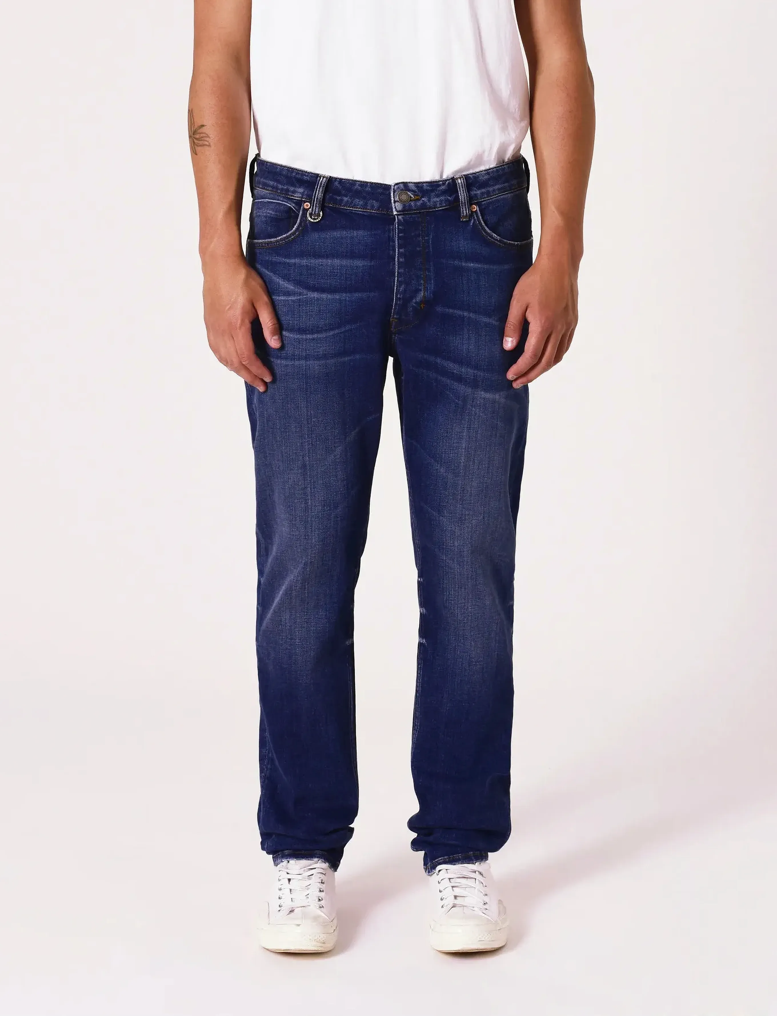 NEUW LOU SLIM DEL MARMID INDIGO - Jeans - BLUE / blue