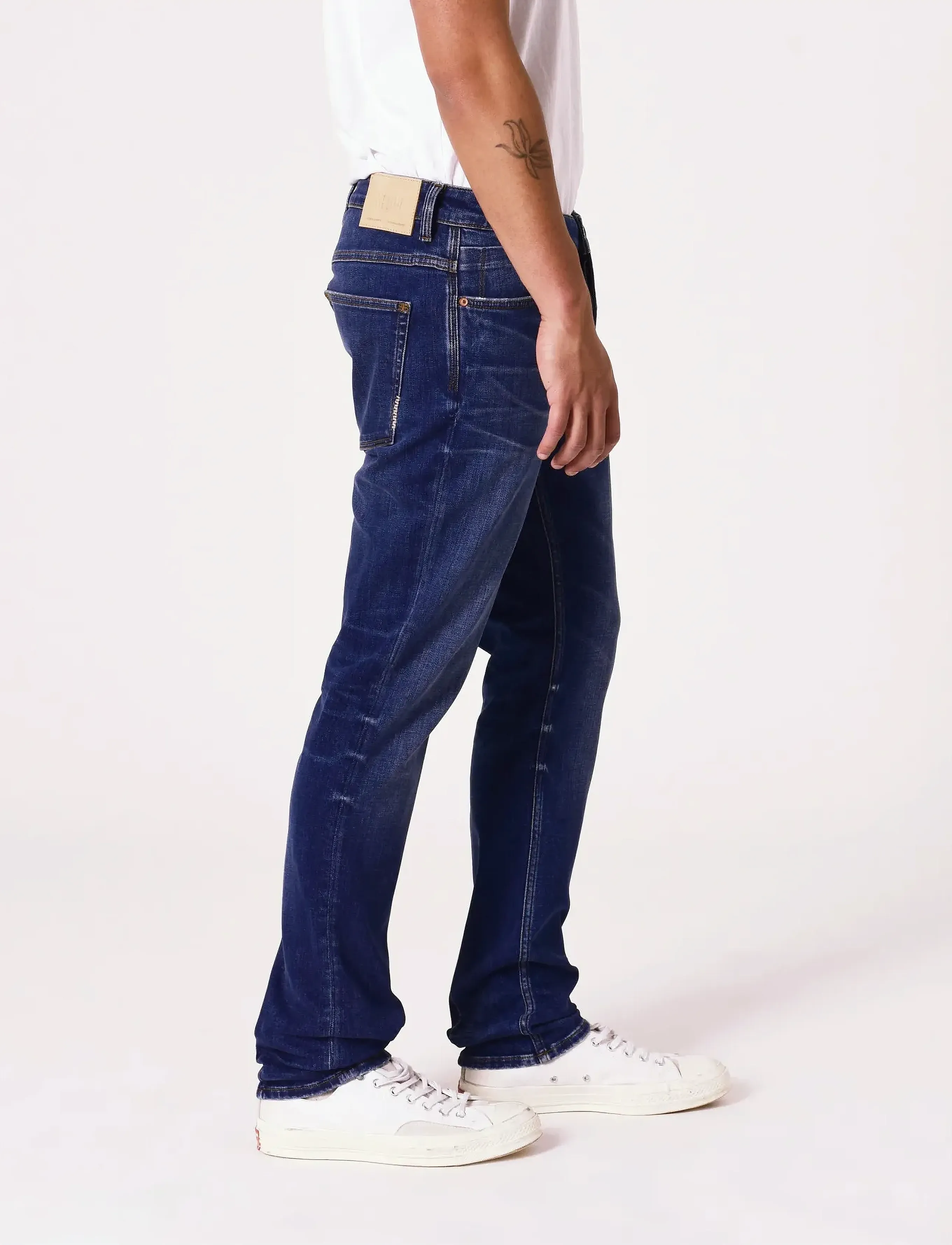 NEUW - LOU SLIM DEL MARMID INDIGO - kitsad teksad - blue - 3