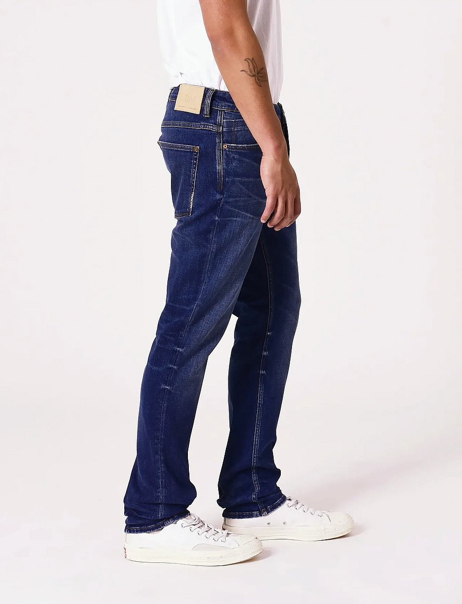 NEUW - LOU SLIM DEL MARMID INDIGO - kitsad teksad - blue - 3