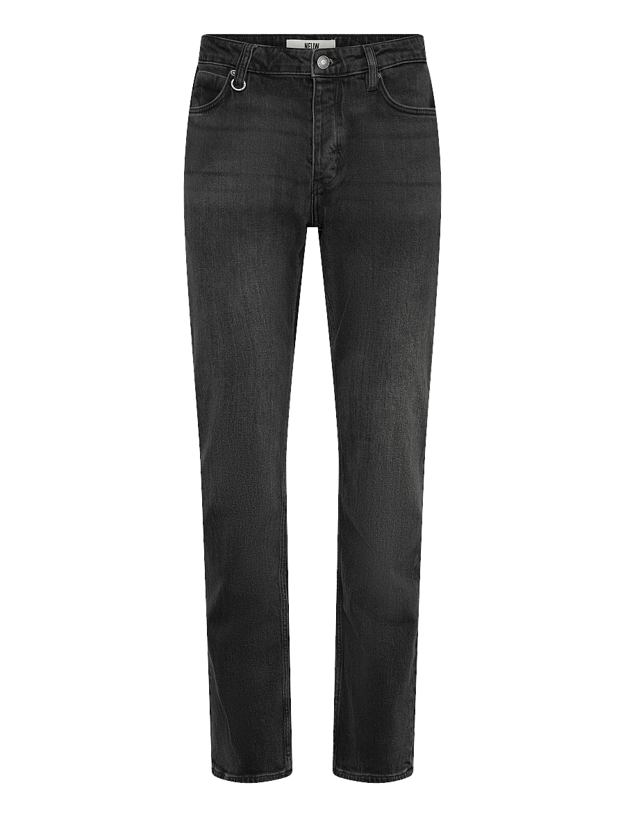 NEUW - RAY STRAIGHT BRAVO WASHED BLACK - regular jeans - black - 1