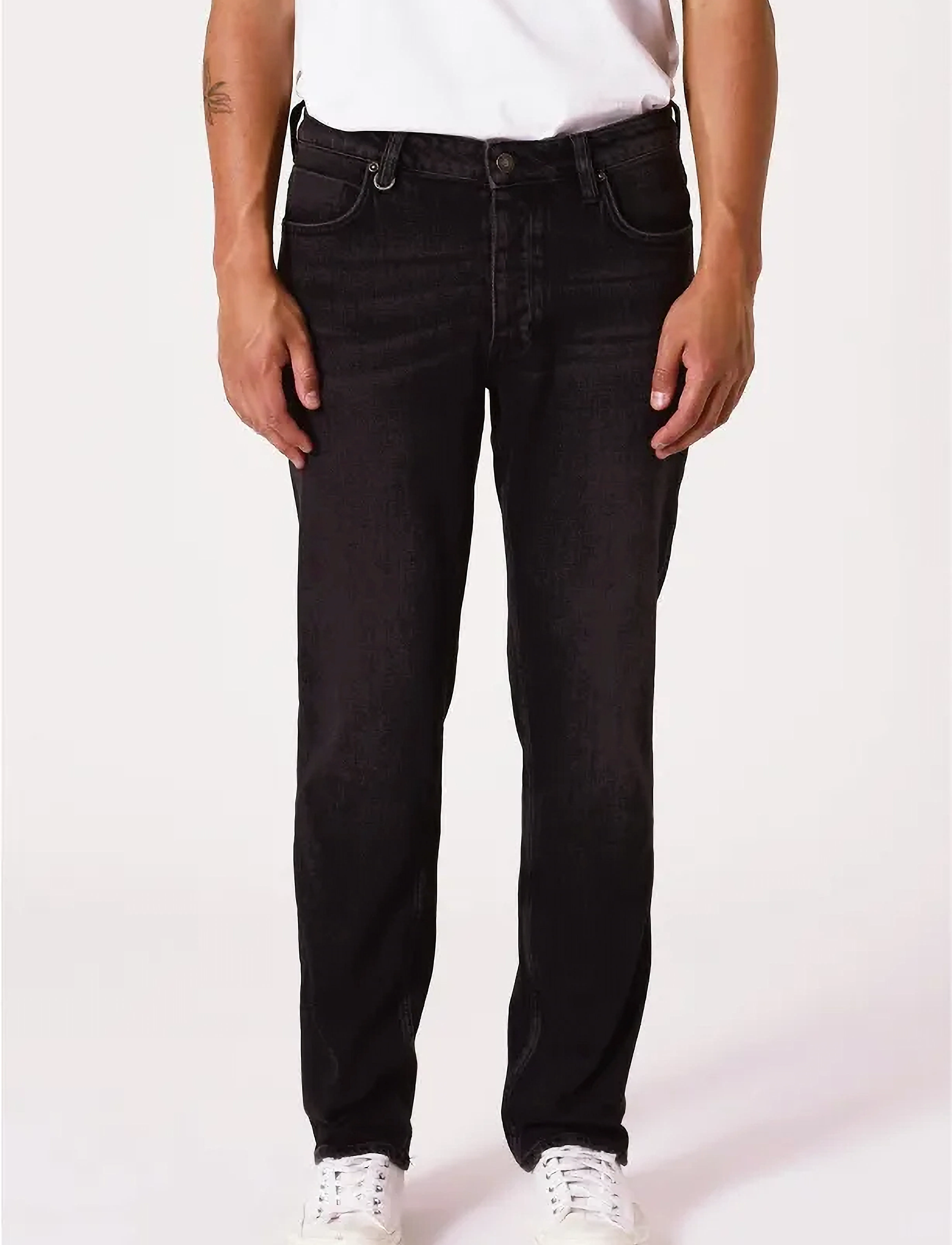 NEUW Ray Straight Bravo Washed Black, 29 x 30, Jeans, Schwarz - Regular, Männerswear