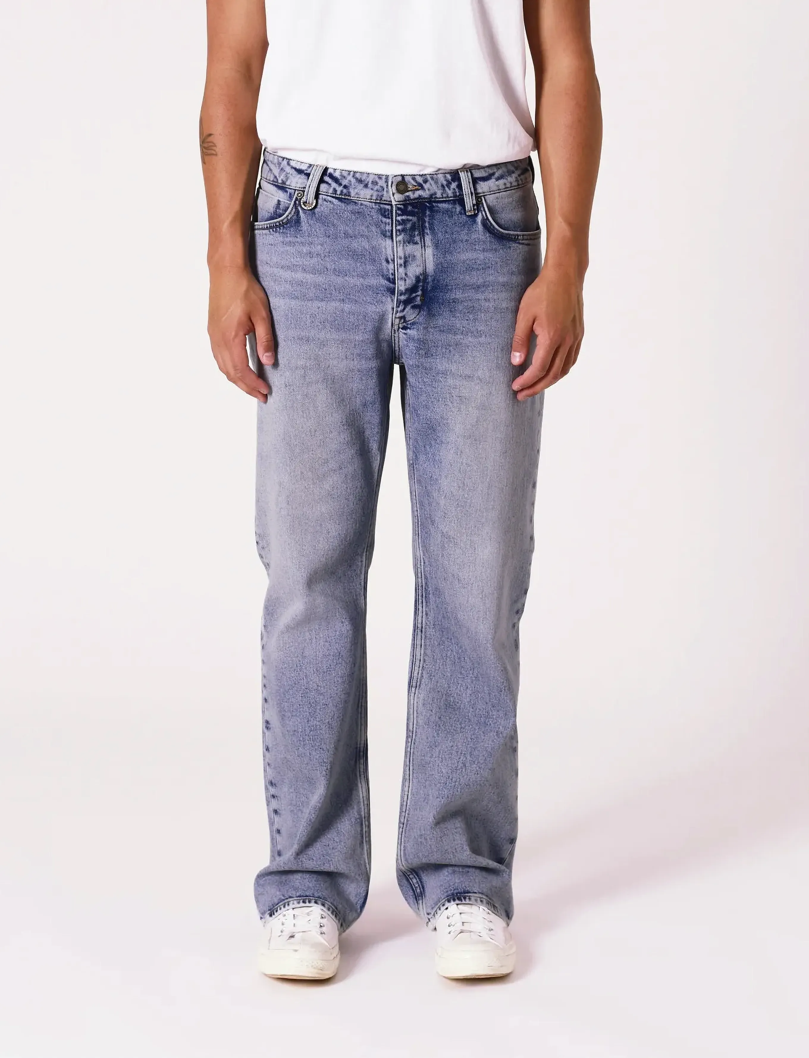 NEUW JULIAN FLARE VILLADARK VINTAGE INDIGO - Jeans - BLUE / blue