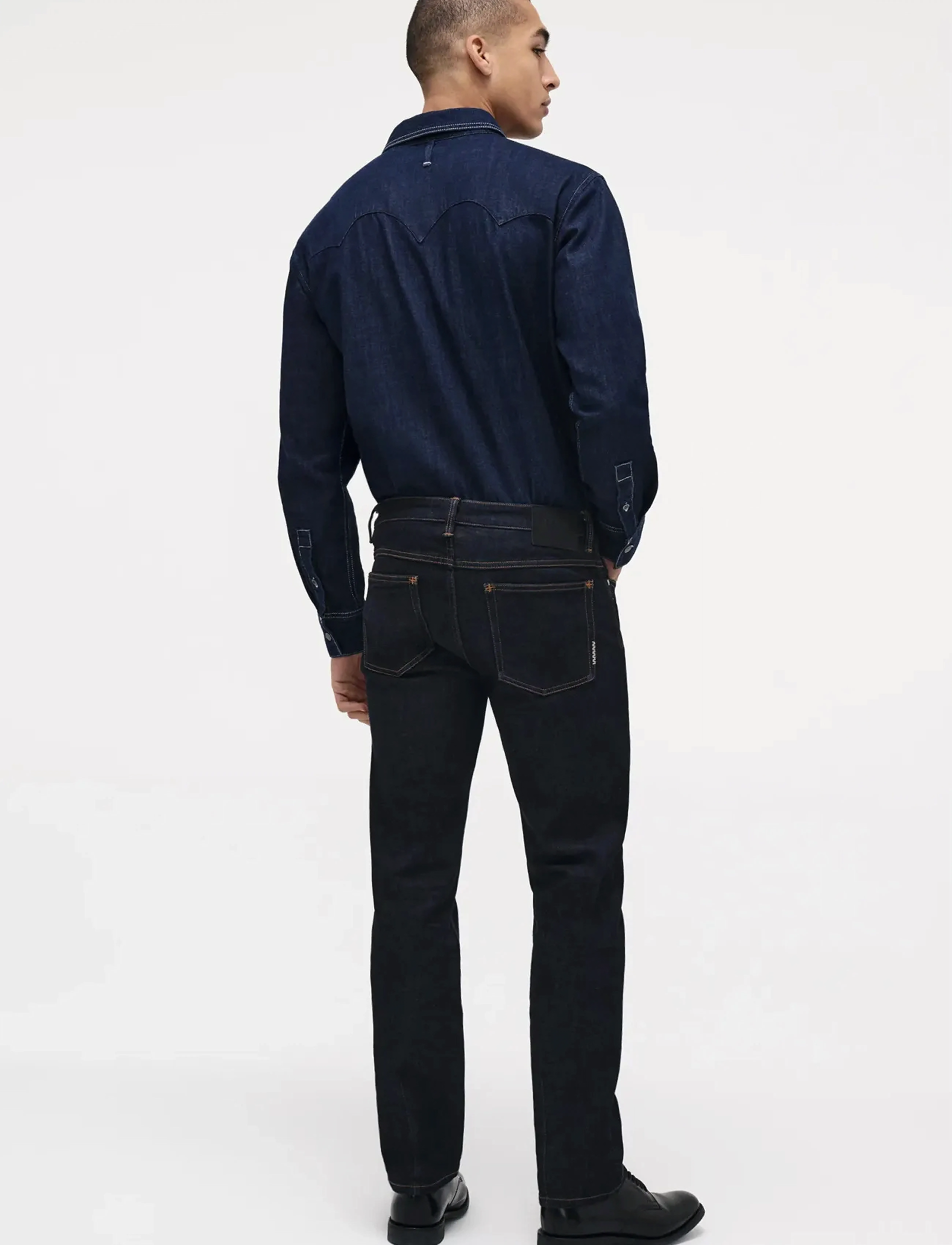 NEUW - RAY STRAIGHT CRUDOINDIGO - bukser & jeans - blue - 4