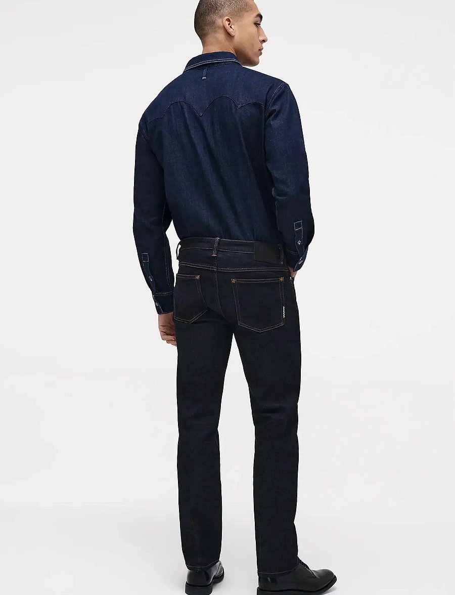 NEUW - RAY STRAIGHT CRUDOINDIGO - regular jeans - blue - 4
