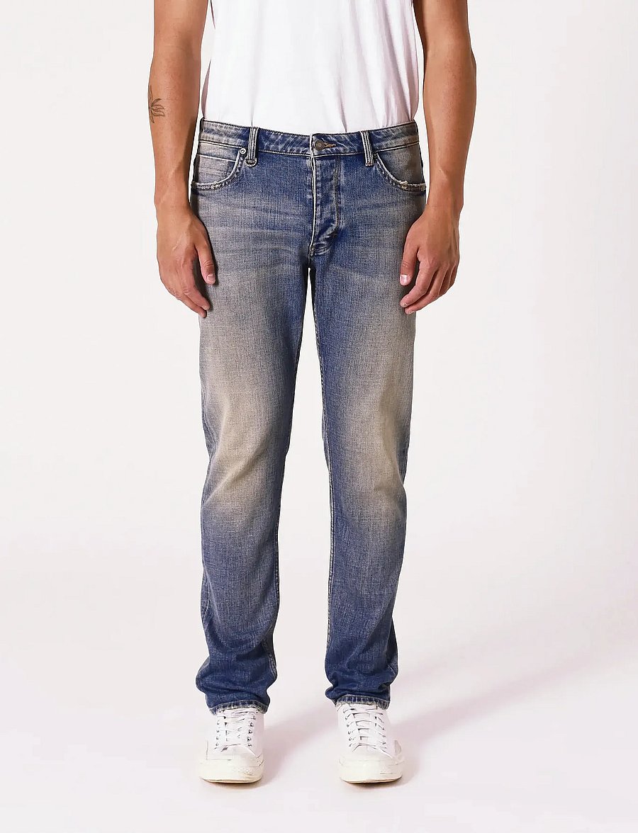 NEUW - LOU SLIM SILVERADOLIGHT VINTAGE INDIGO - slim-gallabuxur - blue - 0