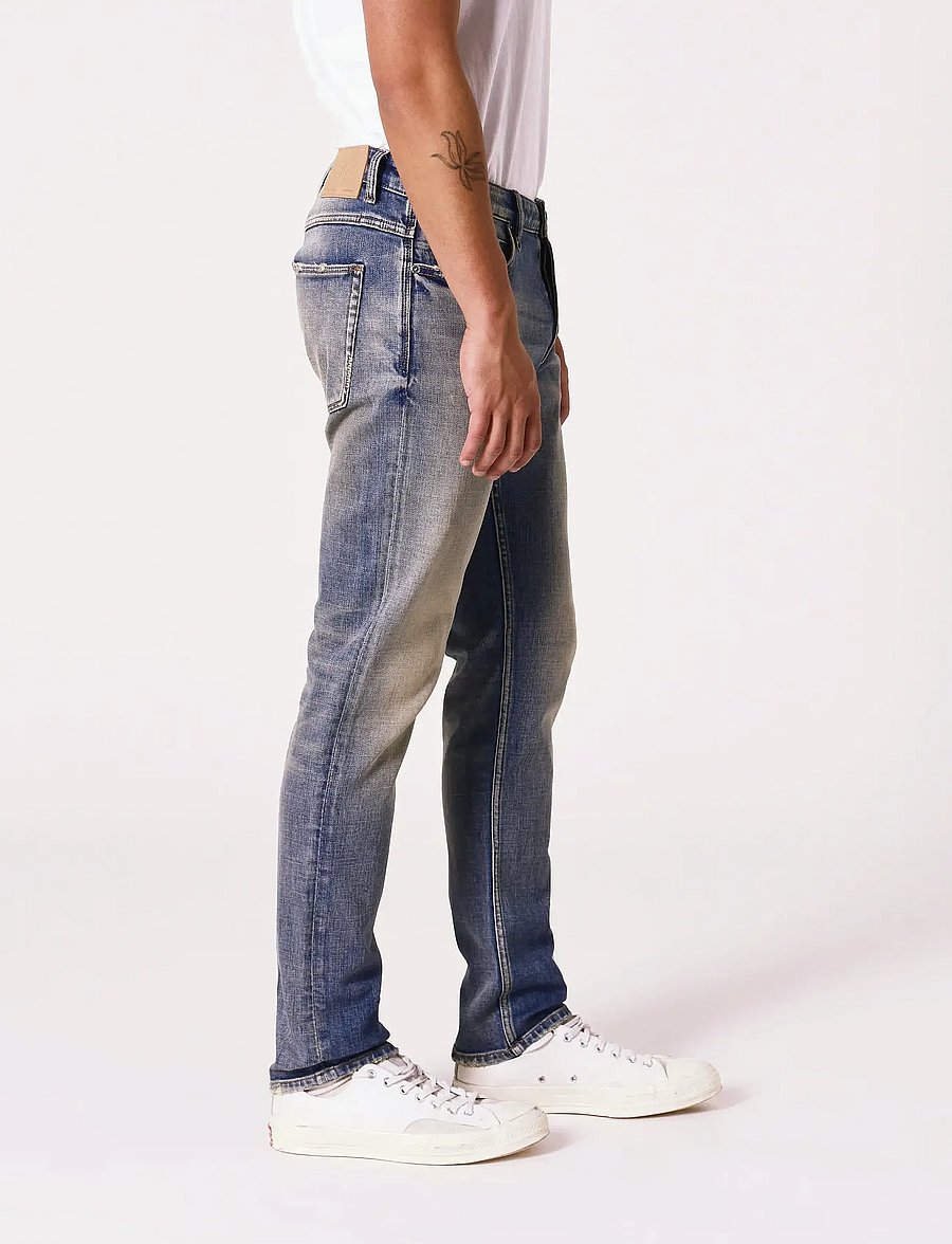 NEUW - LOU SLIM SILVERADOLIGHT VINTAGE INDIGO - slim-gallabuxur - blue - 3