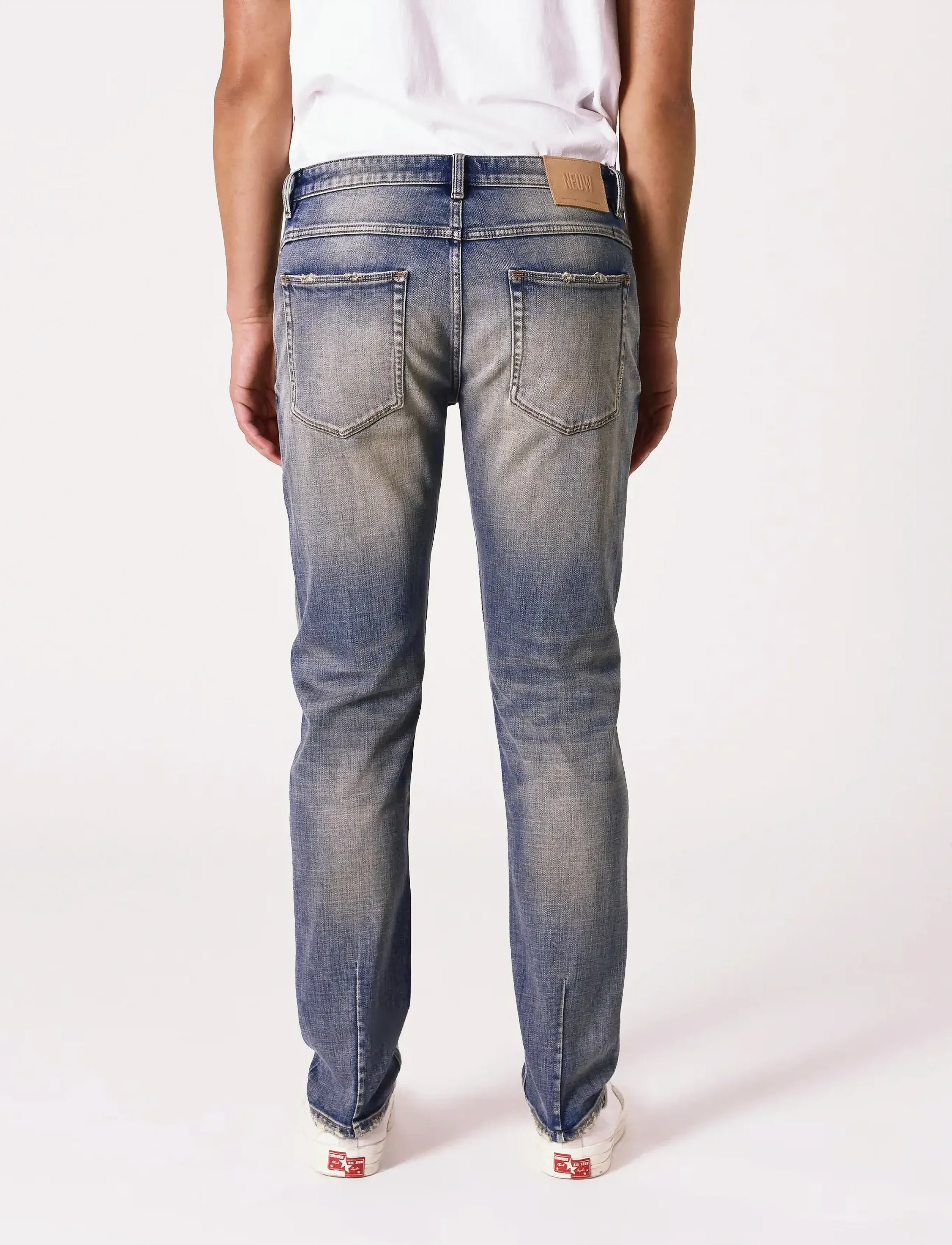 NEUW - LOU SLIM SILVERADOLIGHT VINTAGE INDIGO - slim-gallabuxur - blue - 4