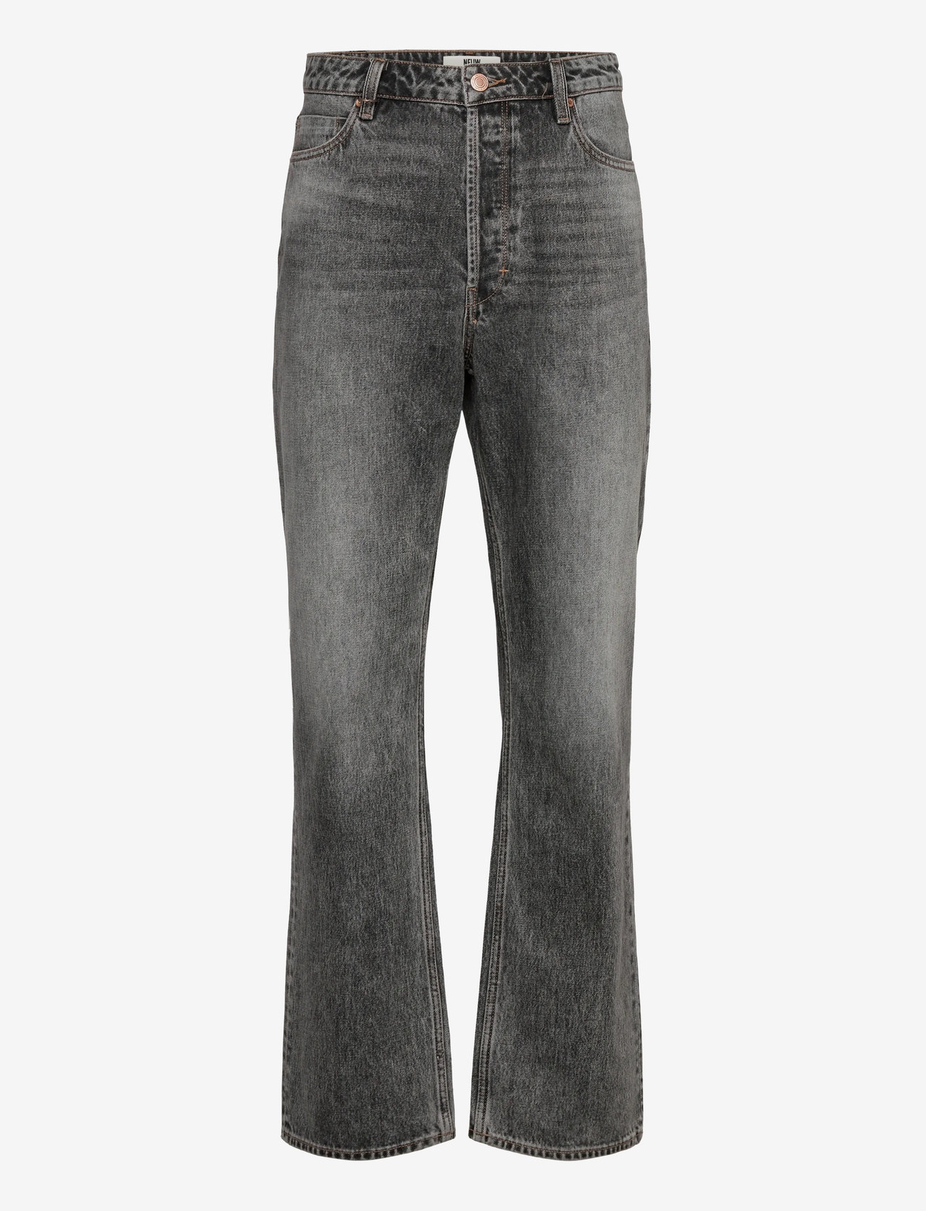 NEUW - RIVER BAGGY WESTWASHED BLACK - alt laienevad teksad - black - 1