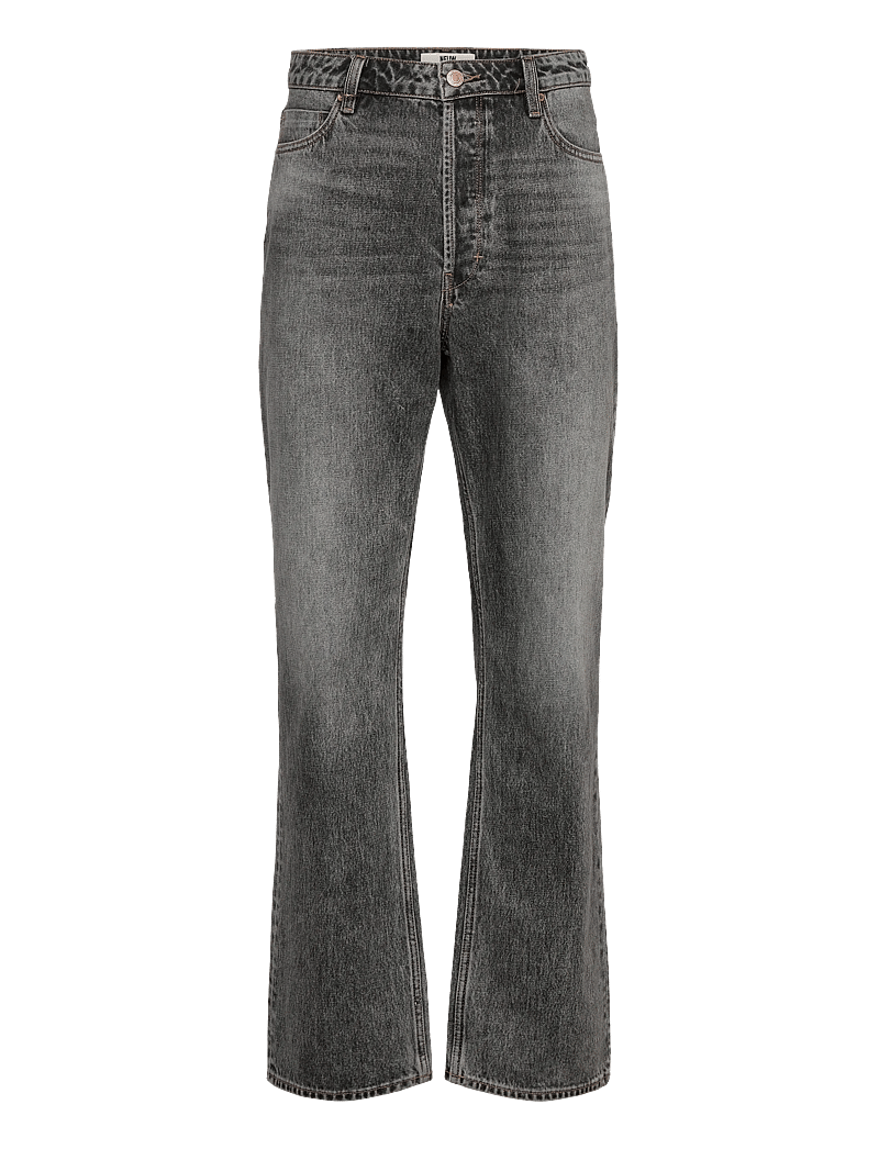 NEUW - RIVER BAGGY WESTWASHED BLACK - alt laienevad teksad - black - 1