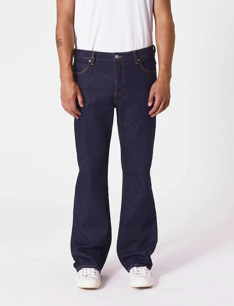 NEUW - JULIAN FLARE CRUDOINDIGO - tapered jeans - blue - 0