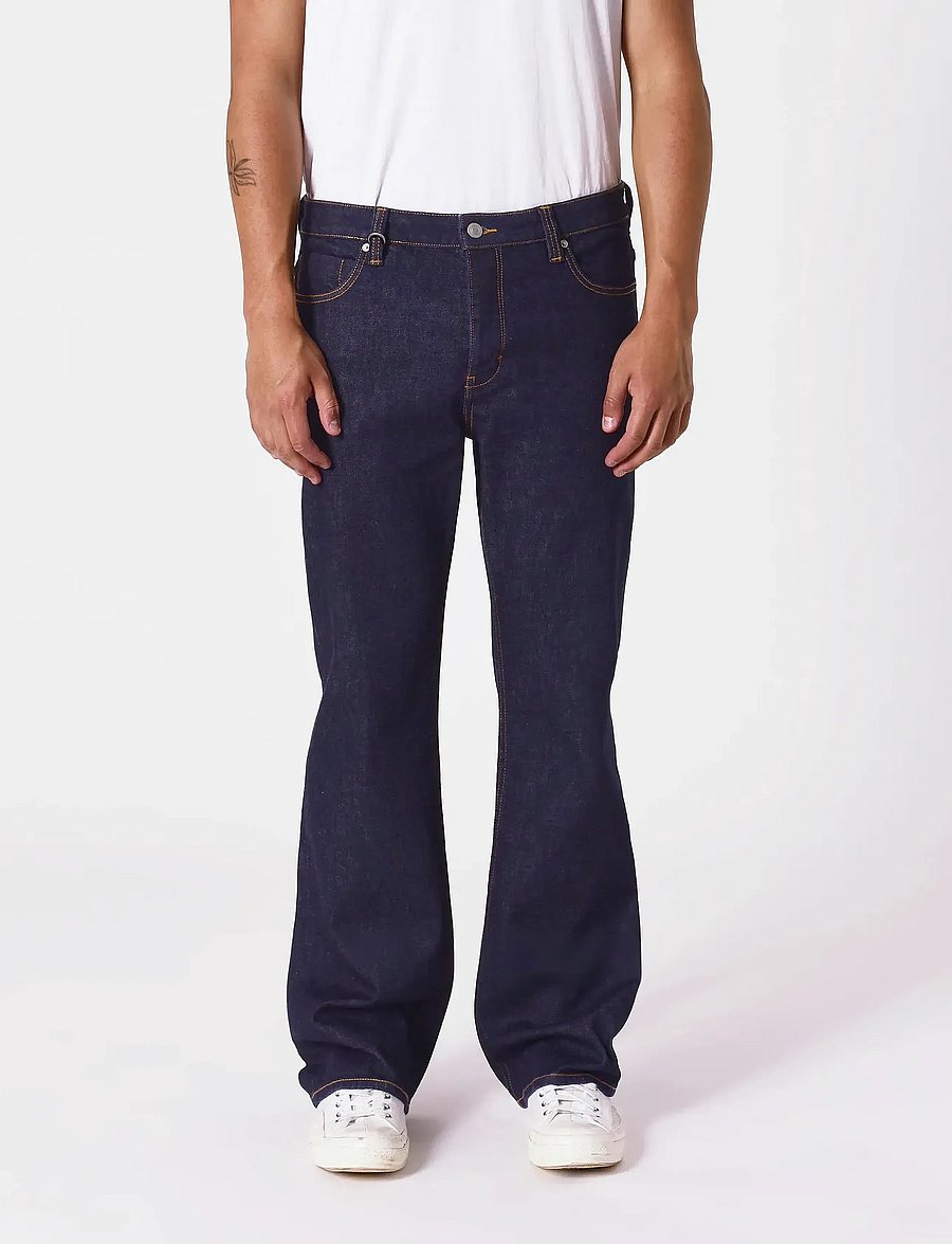NEUW - JULIAN FLARE CRUDO INDIGO - tapered jeans - blue - 0