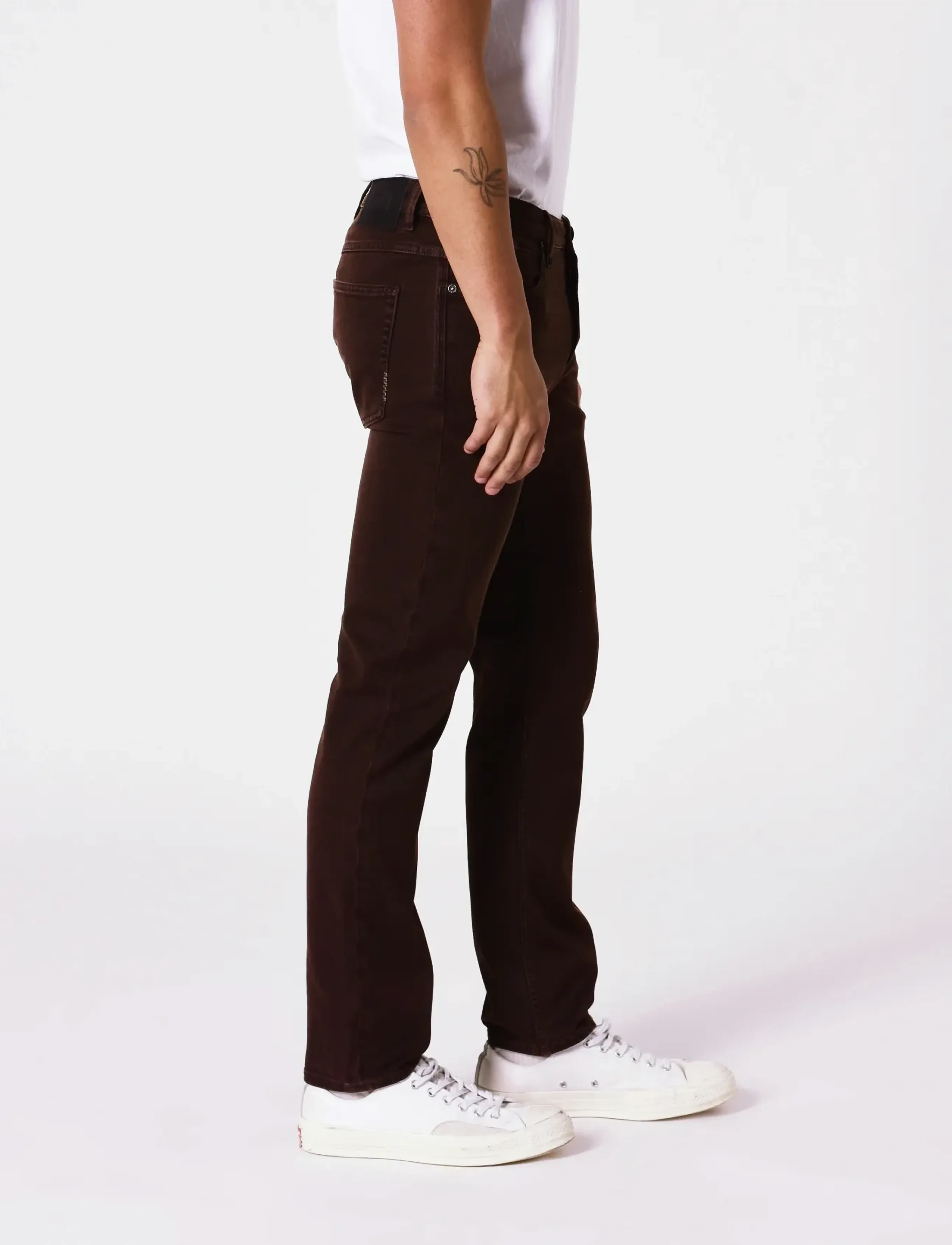 NEUW - LOU STRAIGHT TERREUMBER - bukser & jeans - brown - 3