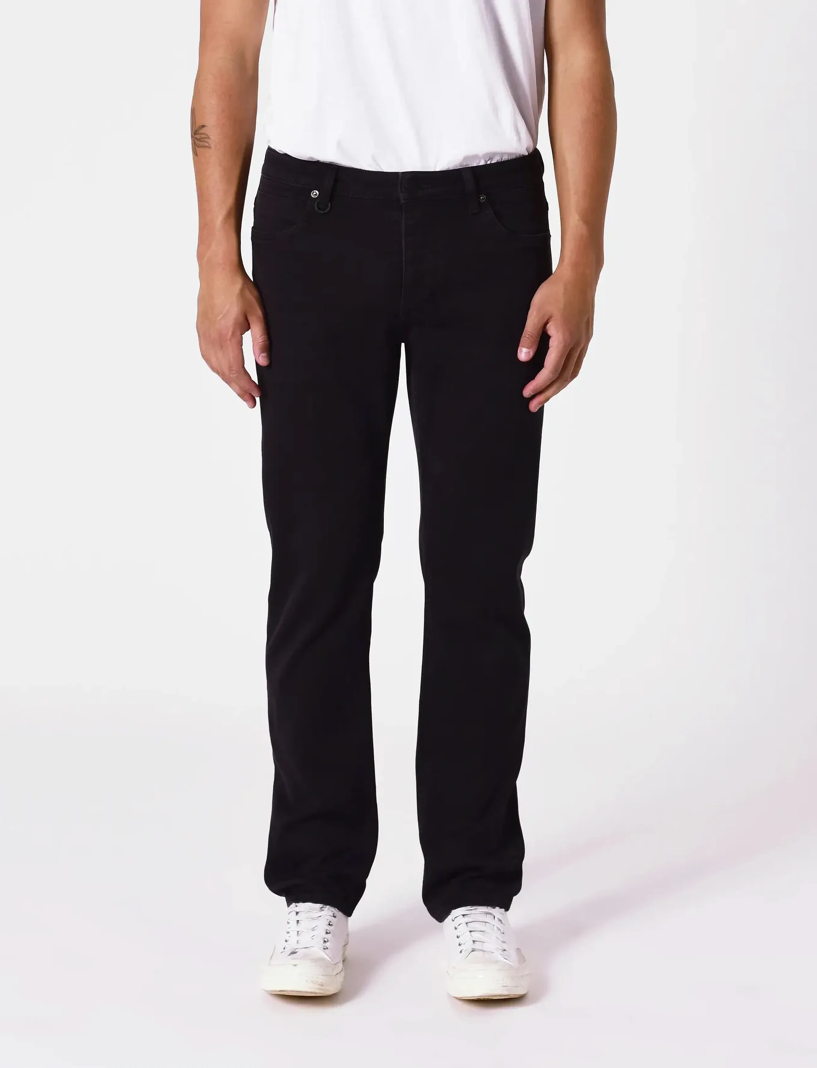 NEUW Lou Straight Neroblack, 32 x 32, Black, Jeans > Almindelige, Herre
