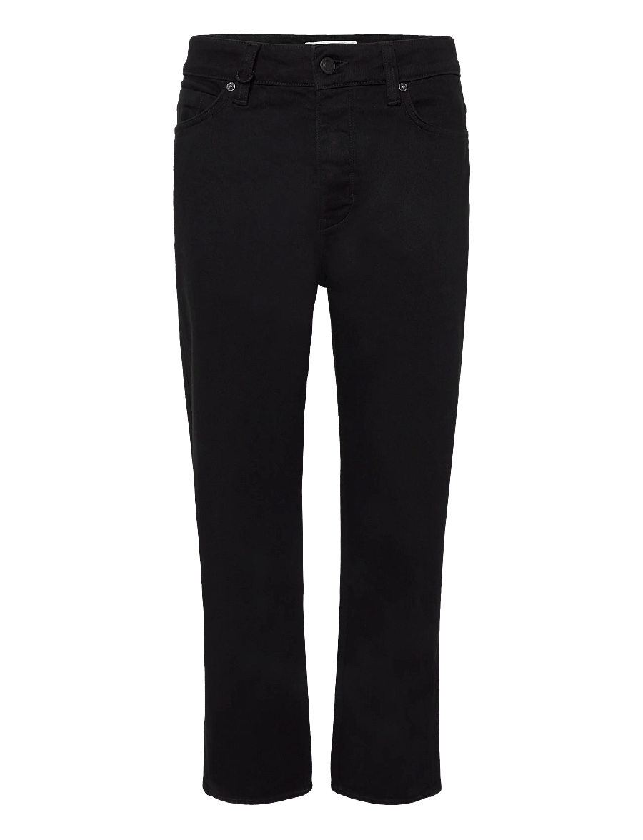 NEUW - LIAM RELAXED UMBRA - weite jeans - black - 1
