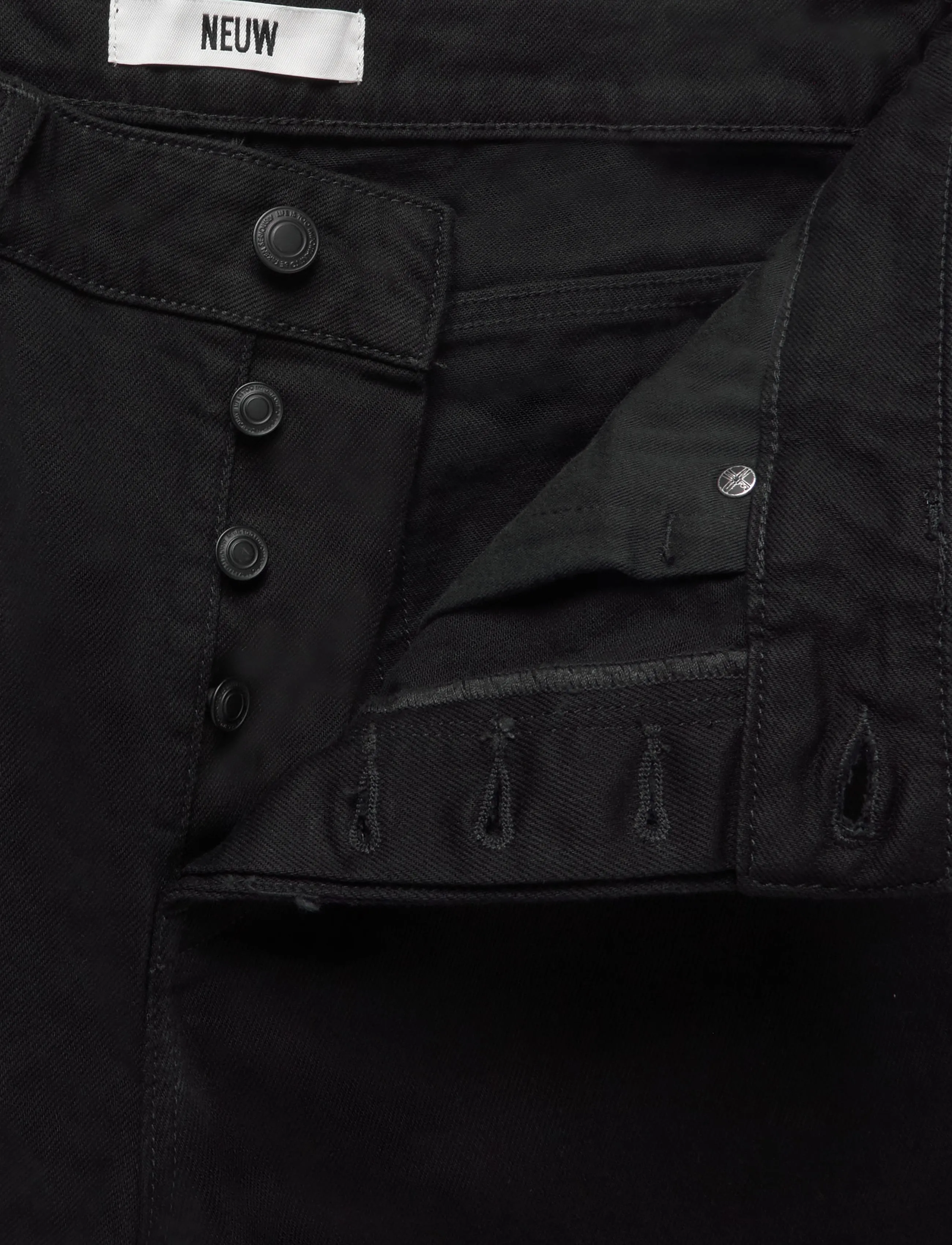NEUW - LIAM RELAXED UMBRA - hosen & jeans - black - 3