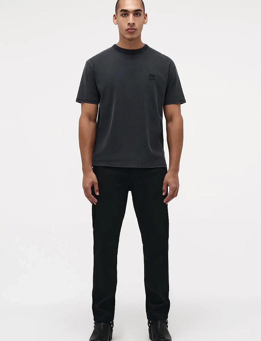 NEUW - NATURAL HIGH TEEWASHED BLACK - kurzärmelig - black - 0