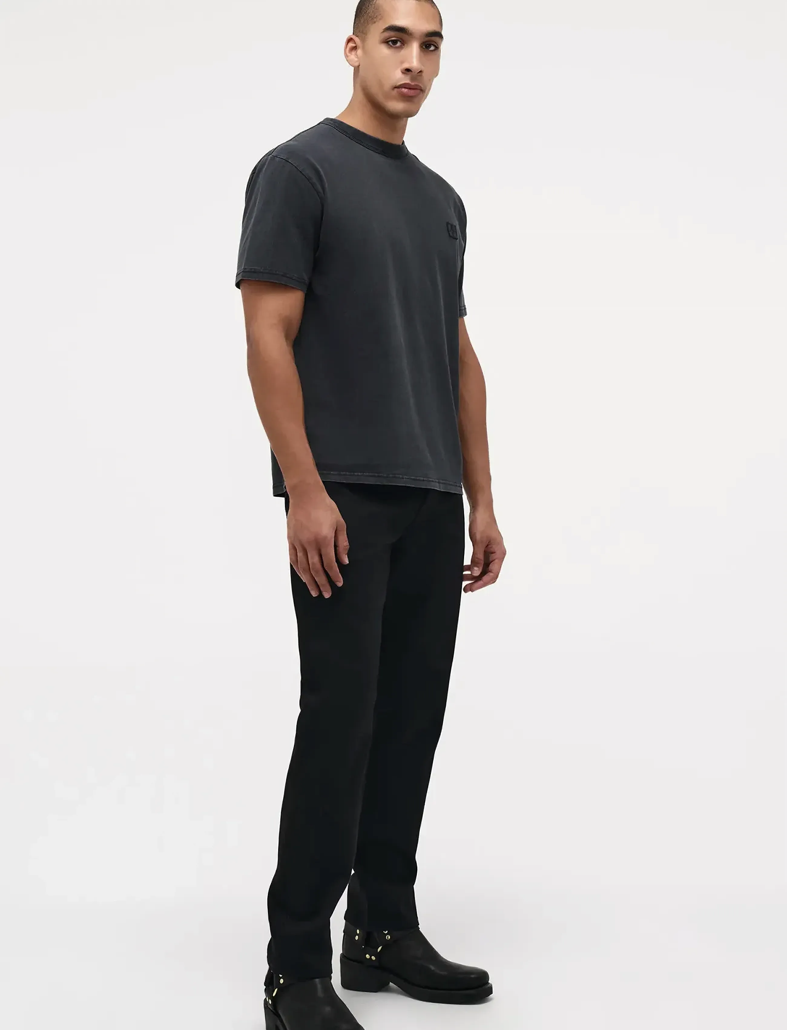 NEUW - NATURAL HIGH TEEWASHED BLACK - birthday gifts - black - 3