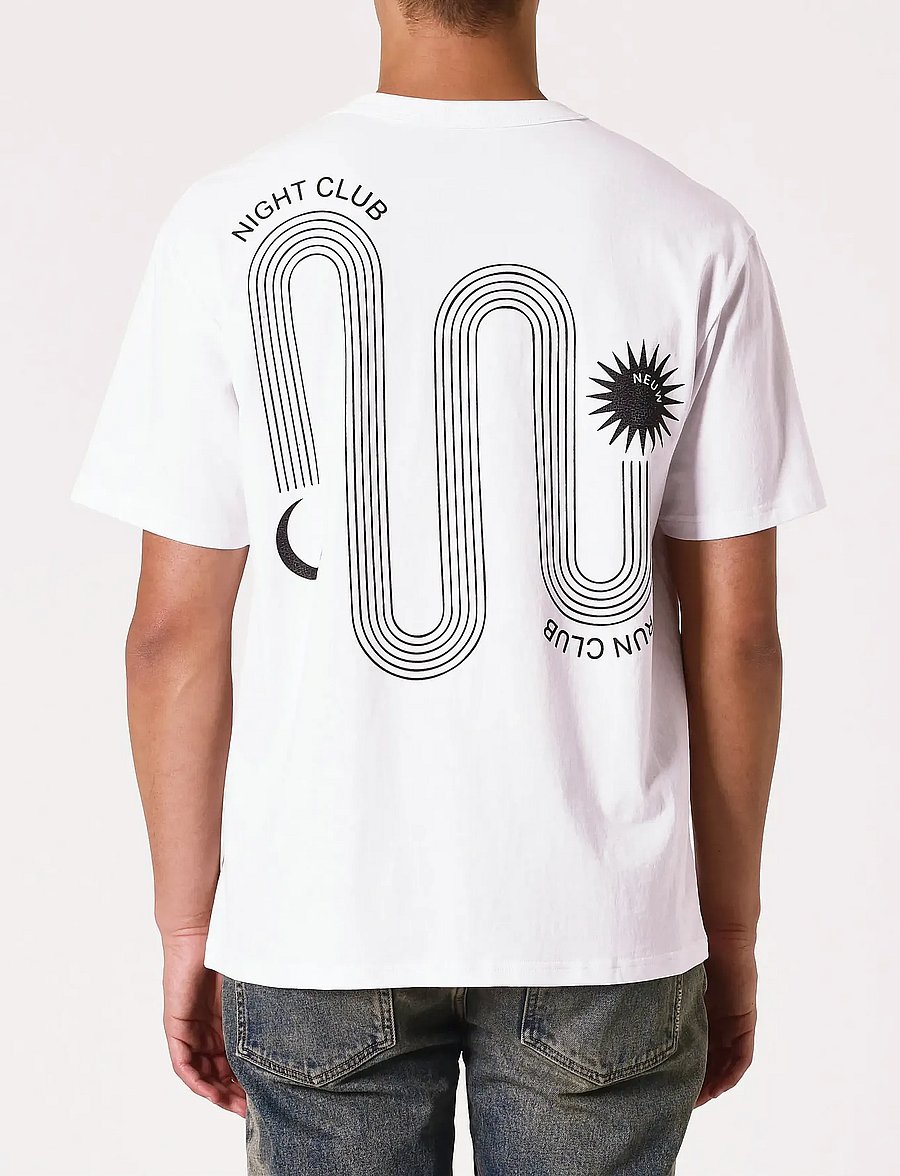NEUW - BALANCE TEEWHITE - short-sleeved t-shirts - white - 4