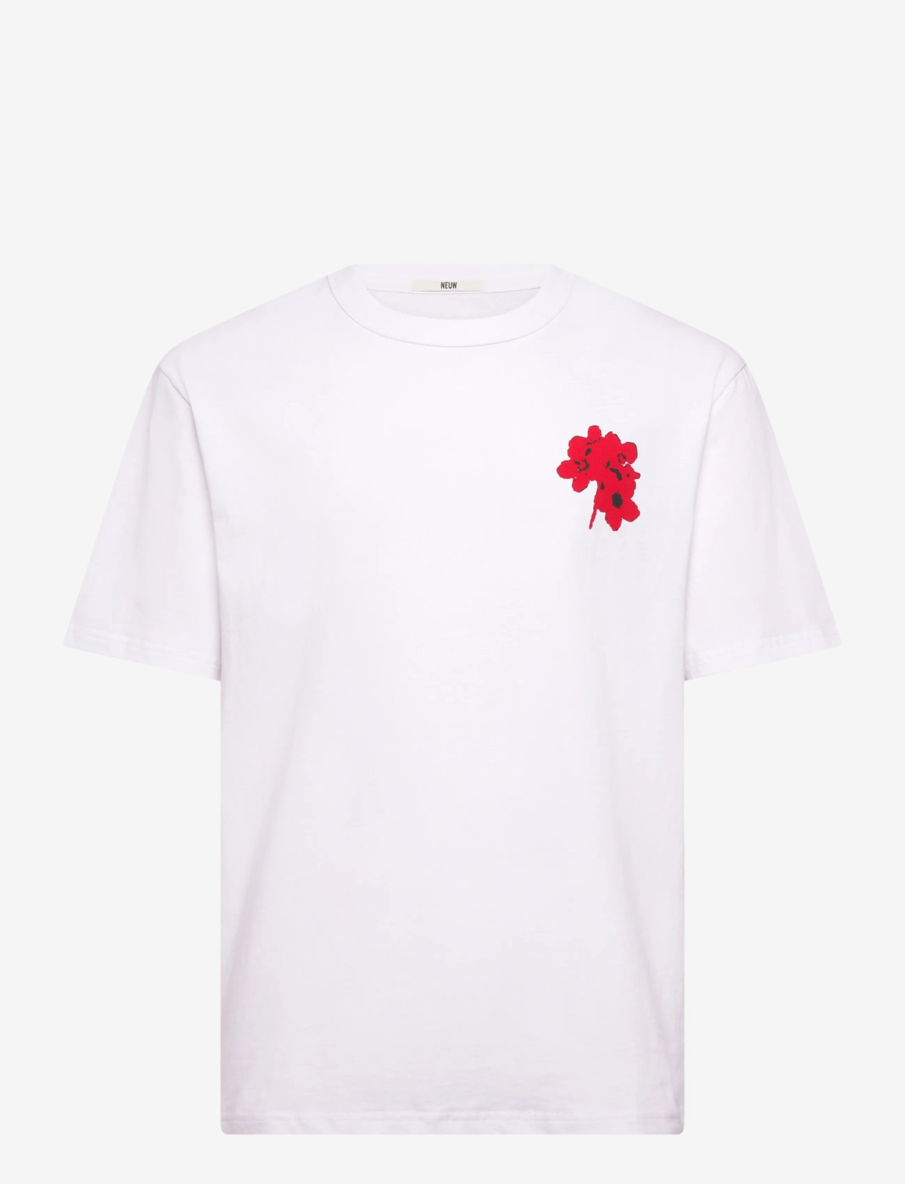 NEUW - MEADOW TEEWHITE - herbstliche kleidung - white - 0