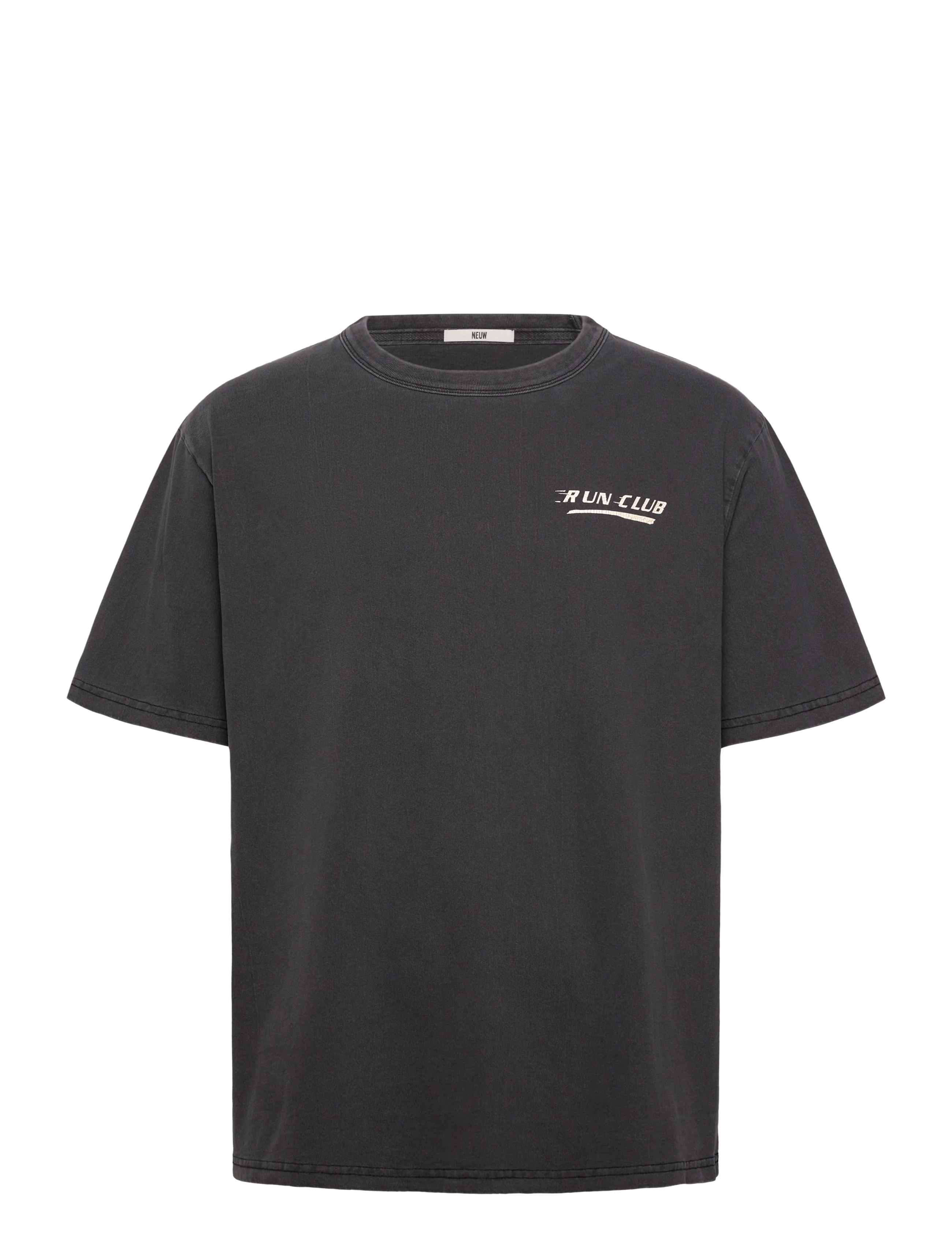NEUW Incline Teewashed Schwarz Schwarz - S - Herren