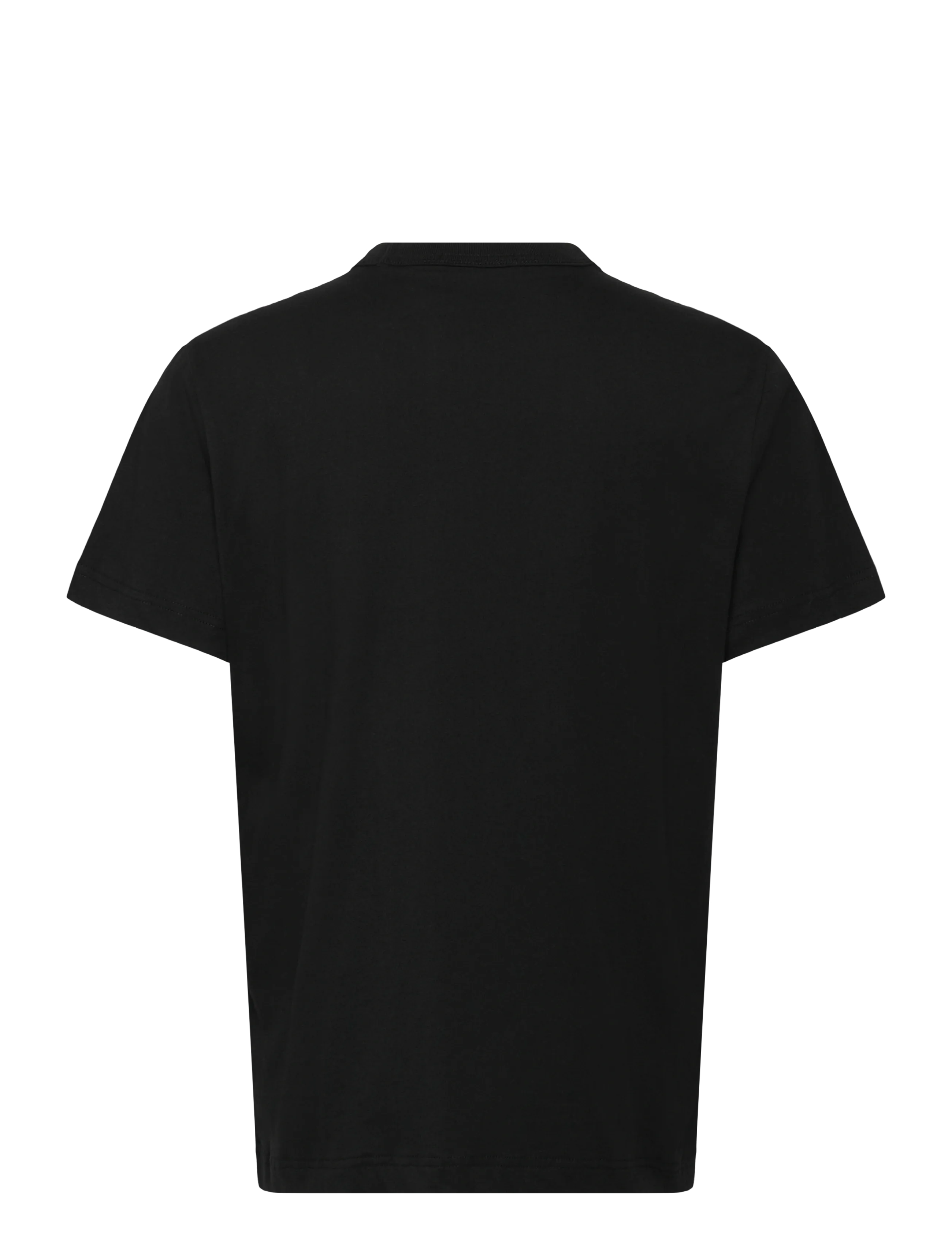 NEUW - NEUW WORDMARK TEE WASHED BLACK - kortärmade t-shirts - black - 2