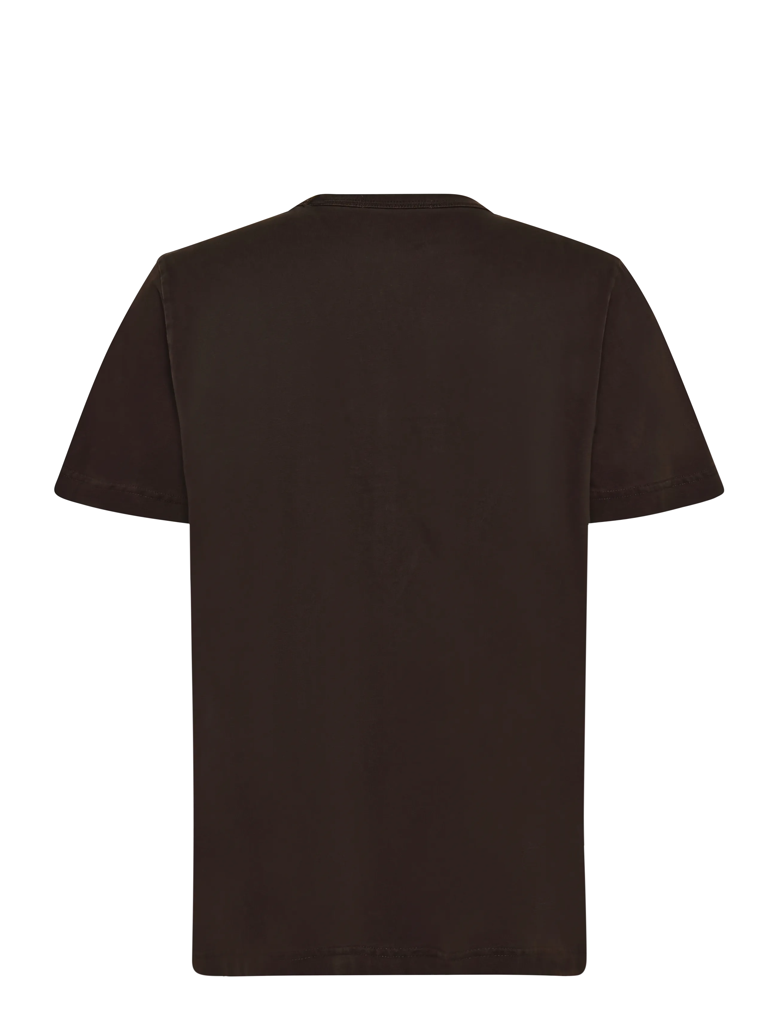 NEUW - NEUW WORDMARK TEE SABLE - short-sleeved t-shirts - red - 1
