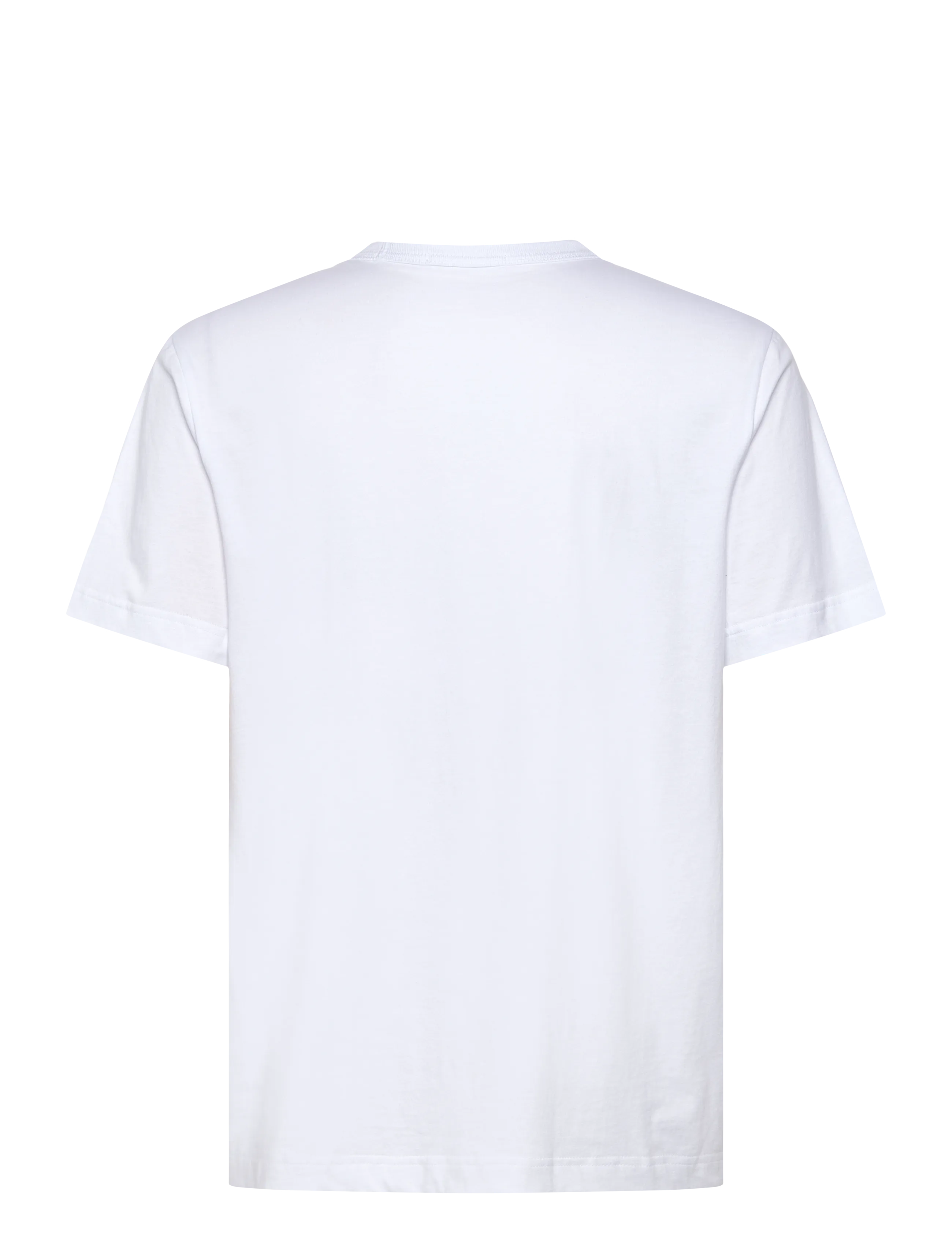 NEUW - NEUW WORDMARK TEE WASHED BLACK - kortærmede t-shirts - white - 2