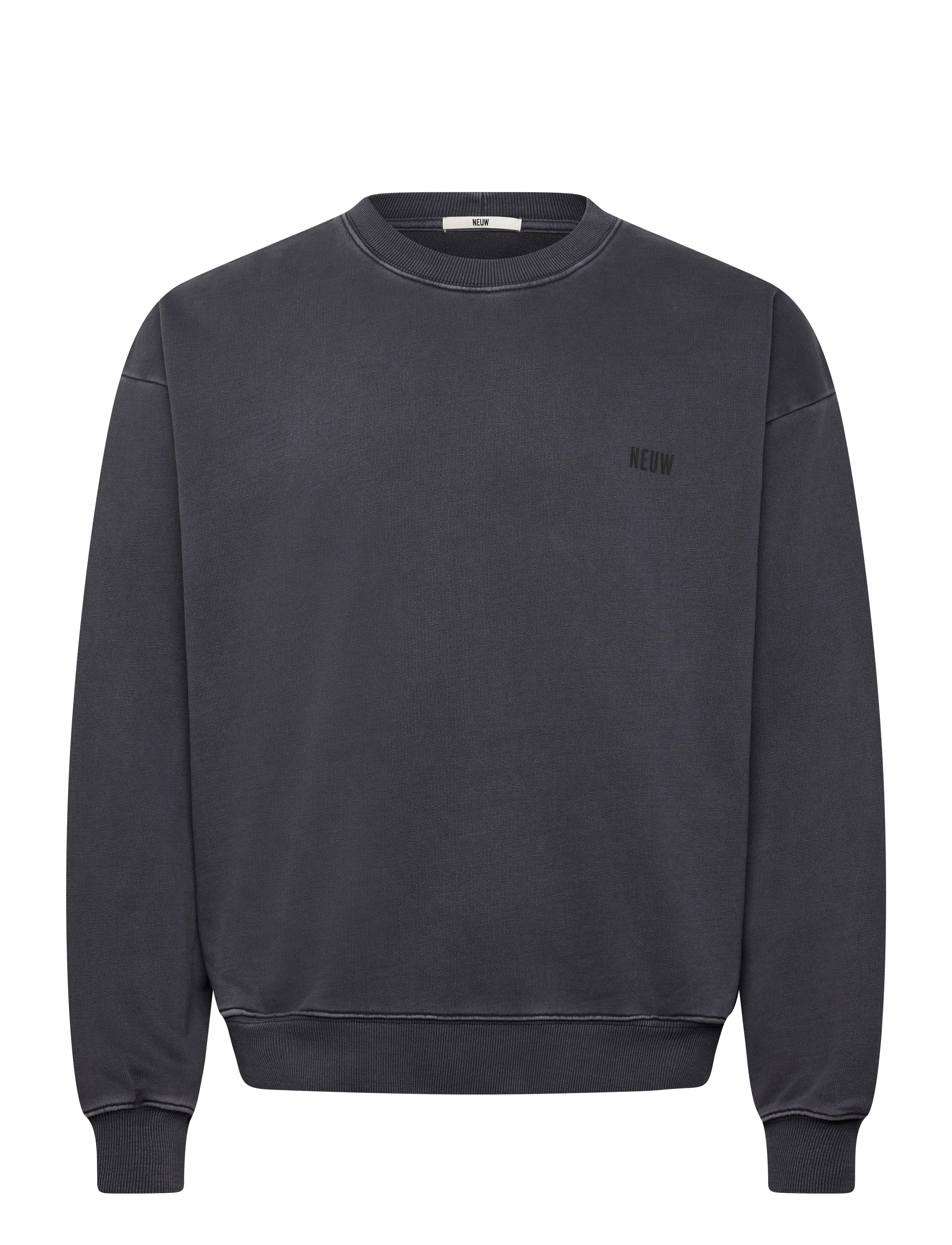 NEUW NEUW WORDMARK CREW BLACK - Sweatshirts - GREY / grey