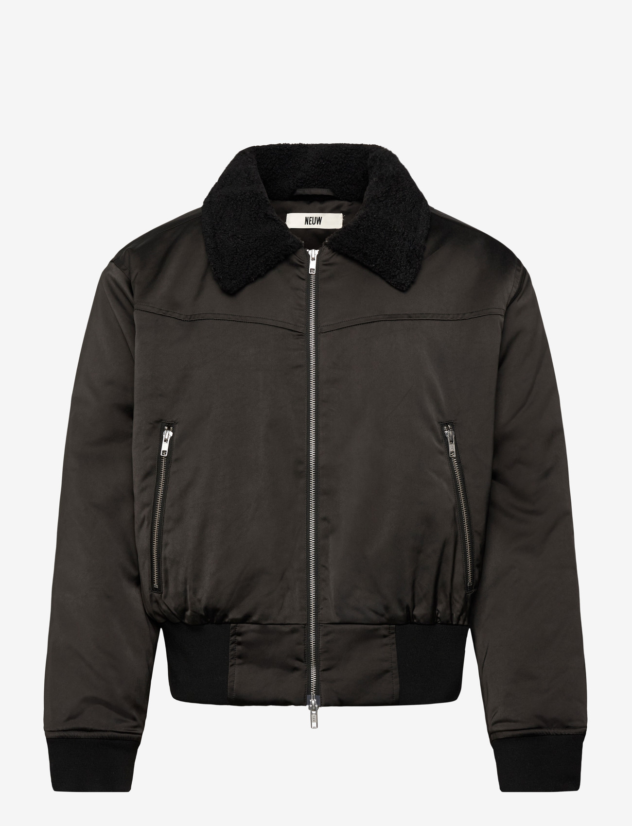 NEUW - FLIGHT BOMBER BLACK - overtøj - black - 0