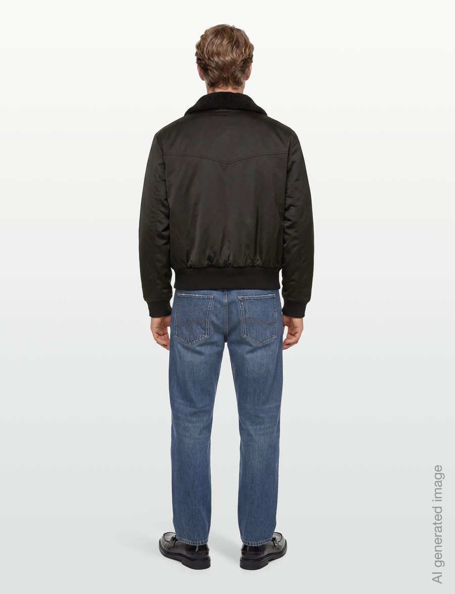NEUW - FLIGHT BOMBER BLACK - sügisjoped - black - 4