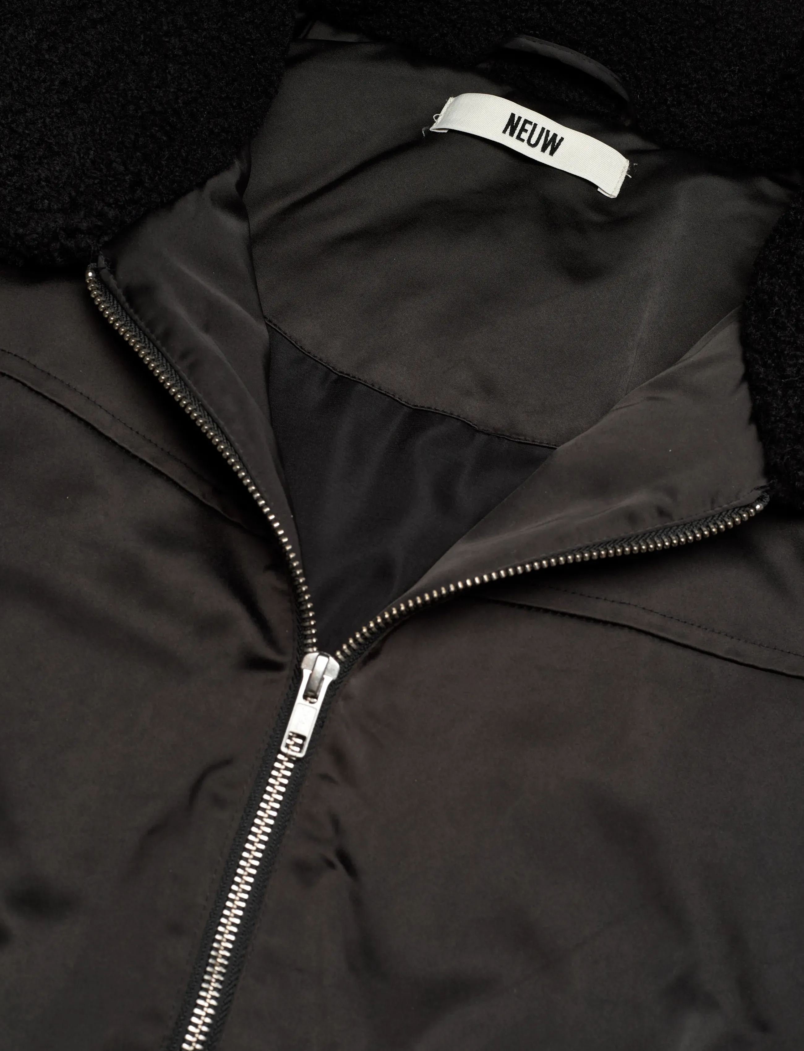 NEUW - FLIGHT BOMBER BLACK - vestes de printemps - black - 2