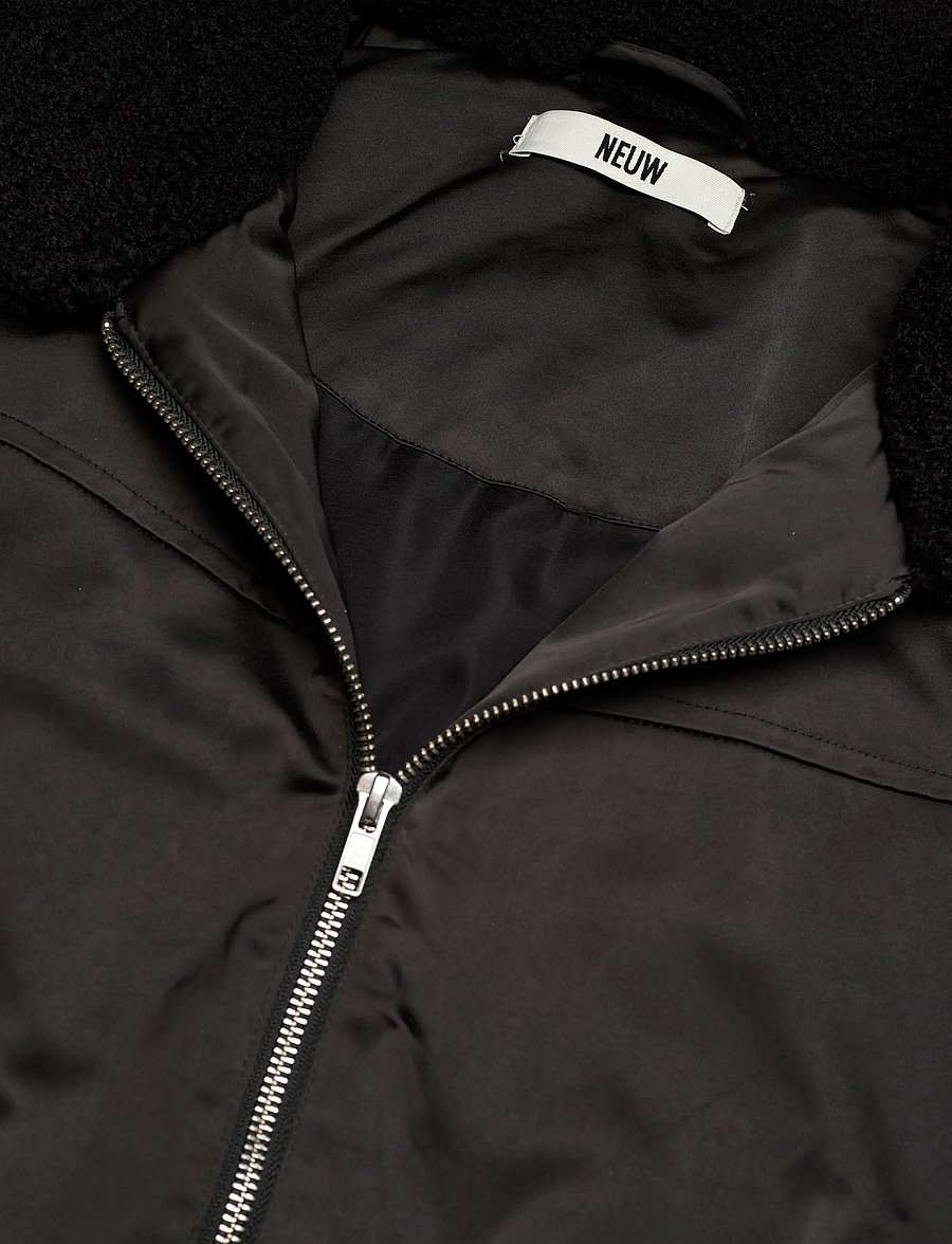 NEUW - FLIGHT BOMBER BLACK - sügisjoped - black - 5