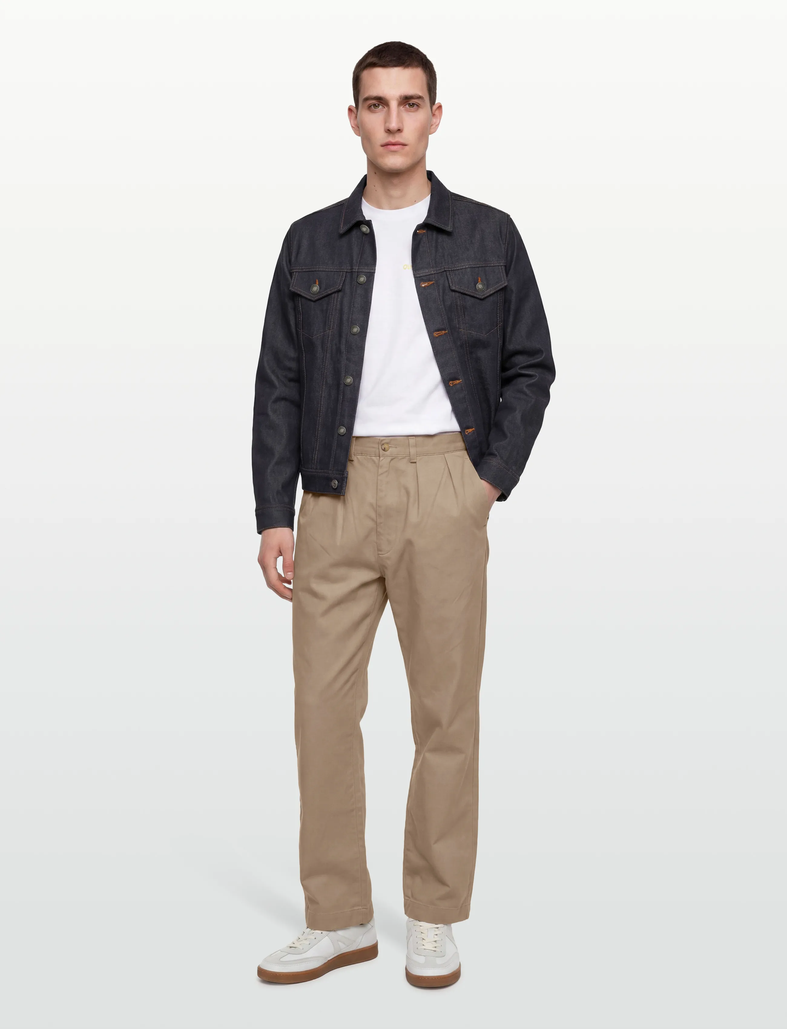 NEUW Type-3 Resonate Raw Indigo, Mænd, Denimjakke, Navy, Str: XL