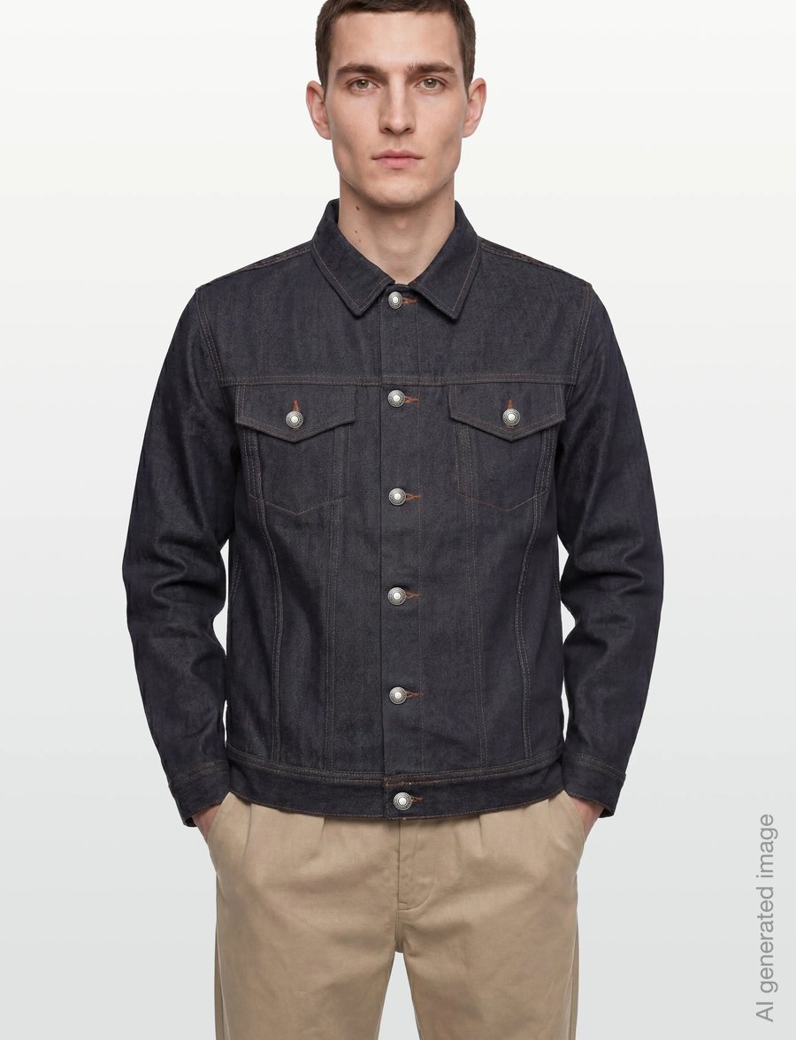 NEUW - TYPE-3 RESONATE RAW INDIGO - ofodrade jeansjackor - blue - 3