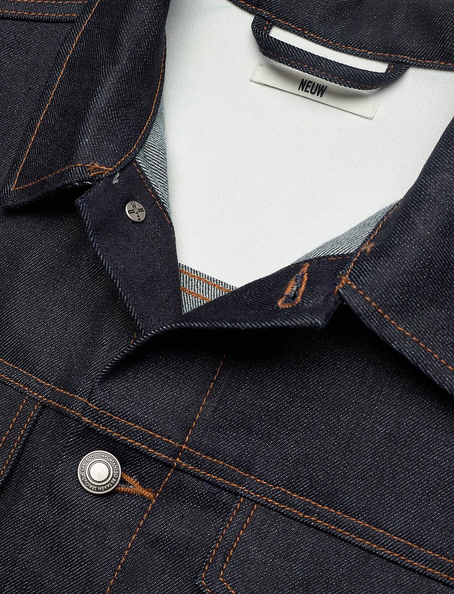 NEUW - TYPE-3 RESONATE RAW INDIGO - ofodrade jeansjackor - blue - 5