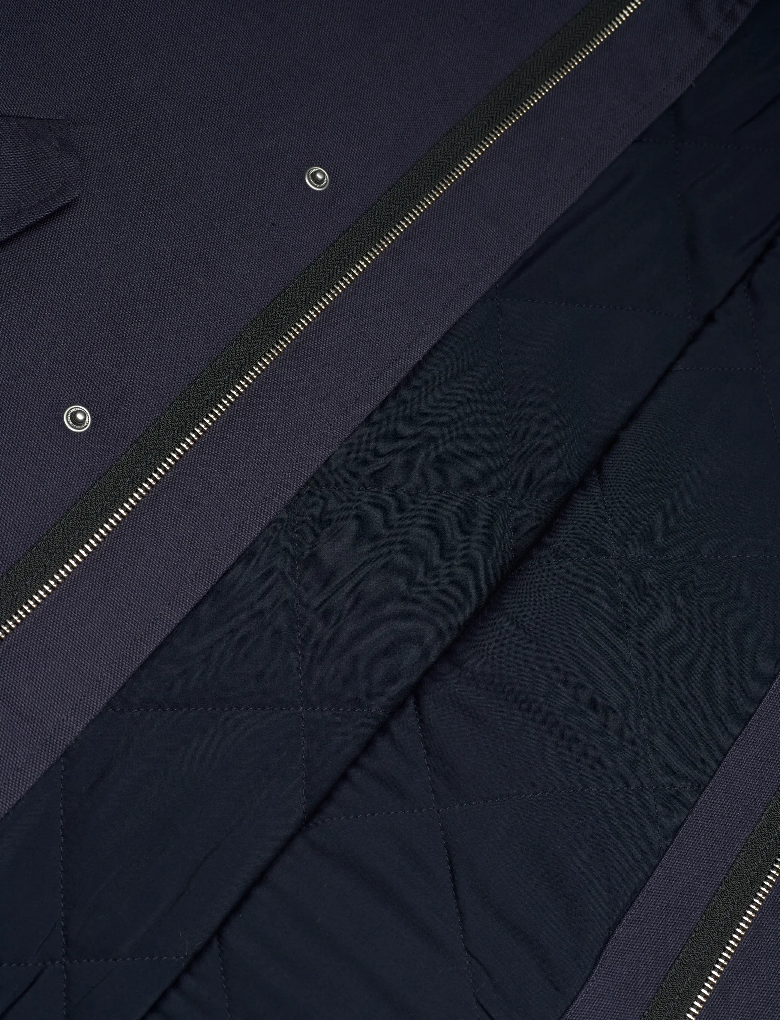 NEUW - CANVAS PARKA INDIGO - vinterjackor - blue - 4