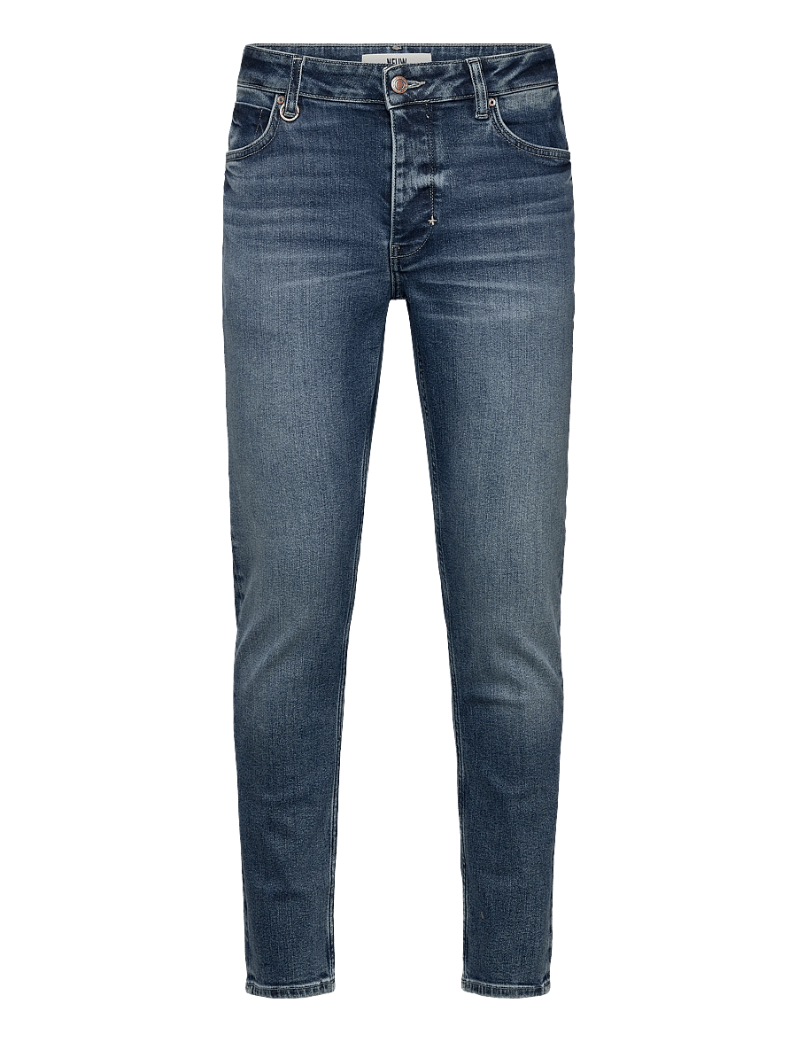 NEUW - LOU SLIM RANCH MID VINTAGE INDIGO - kitsad teksad - blue - 1