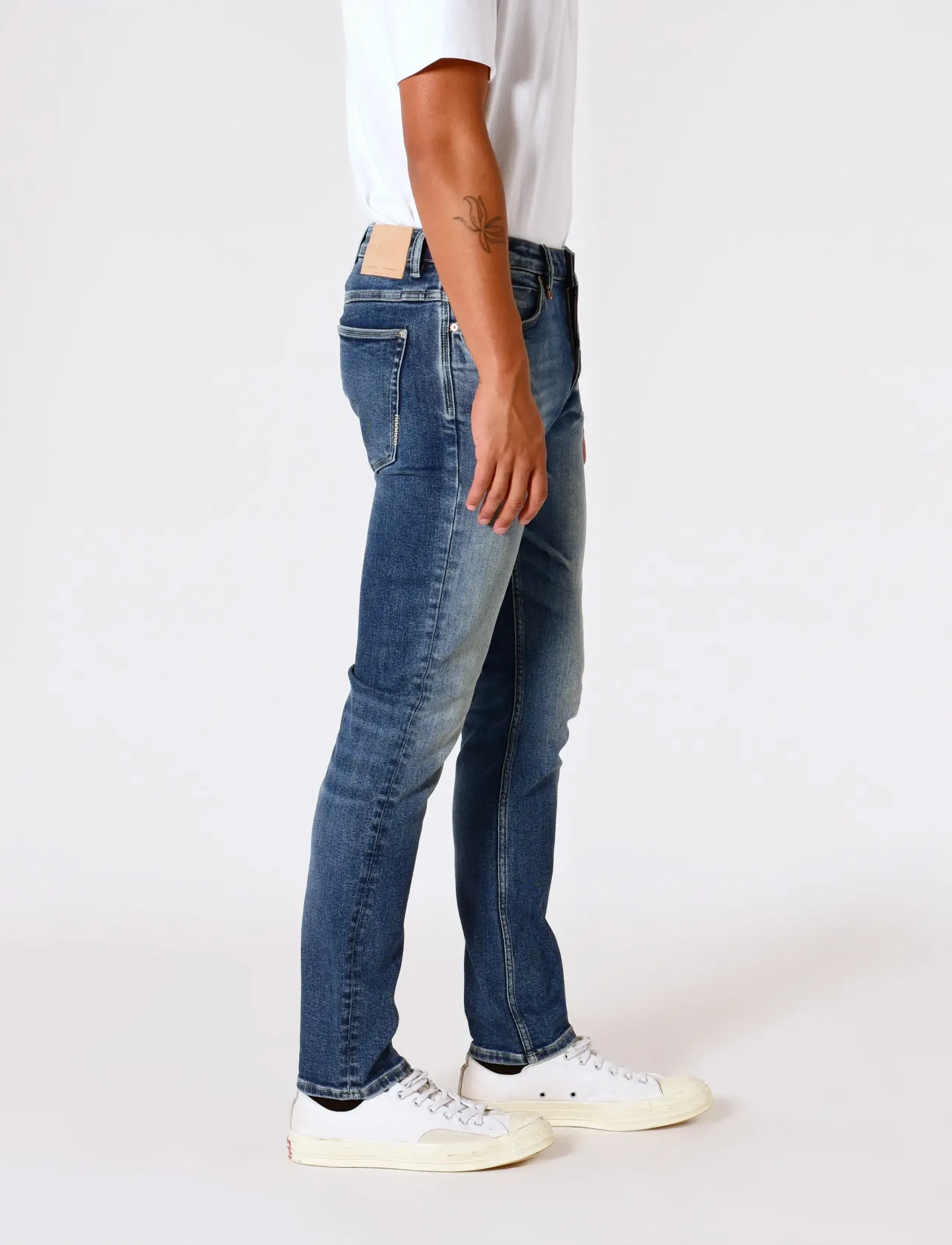 Lou Slim Ranch Mid Vintage Indigo 2