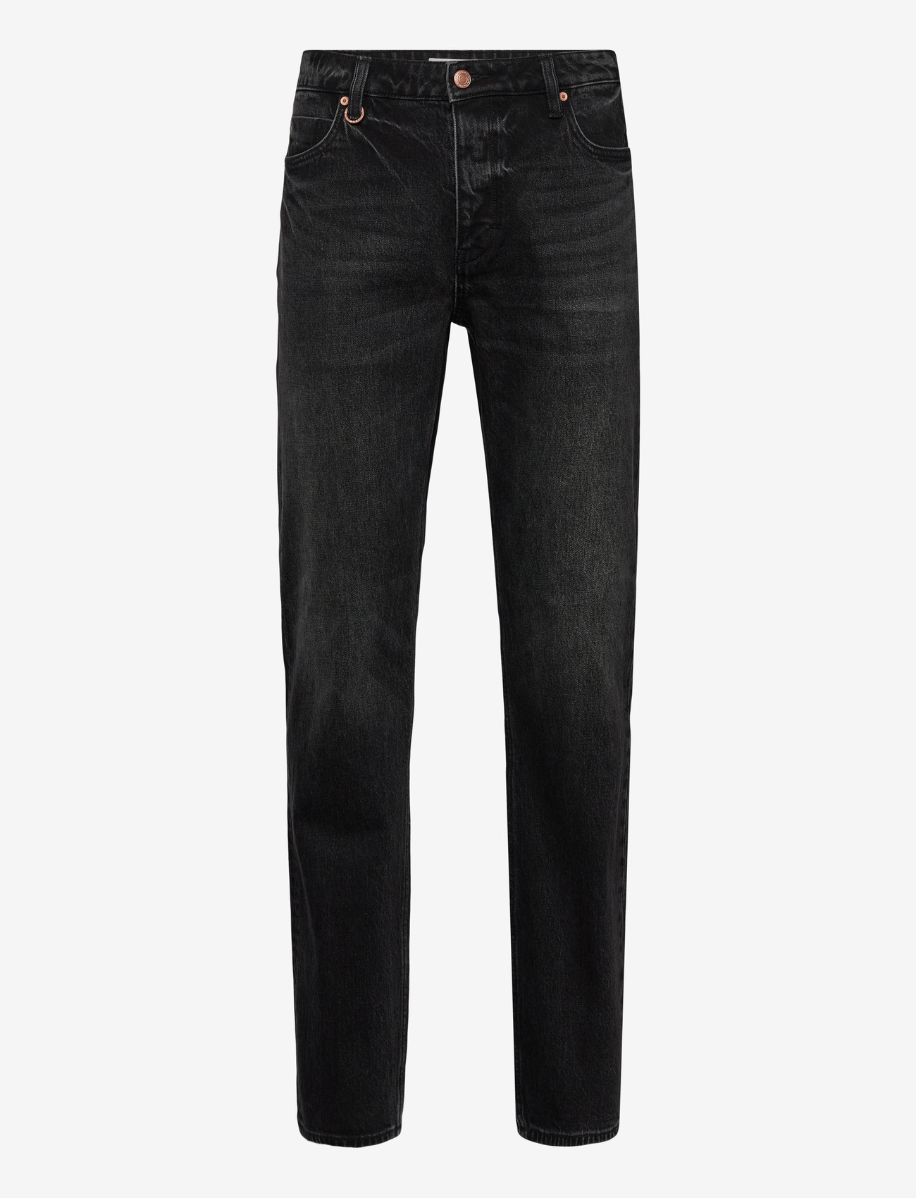 NEUW - RAY STRAIGHT ROMULUSVINTAGE BLACK - regular jeans - black - 1