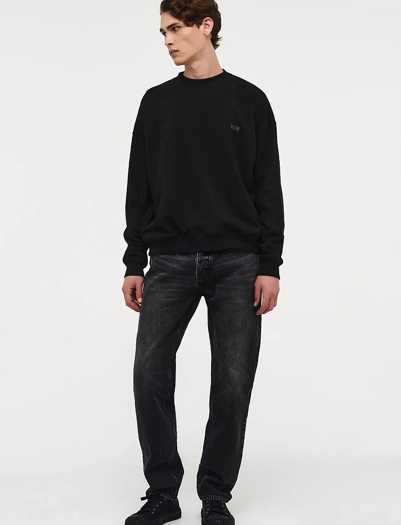 NEUW - RAY STRAIGHT ROMULUSVINTAGE BLACK - regular jeans - black - 3