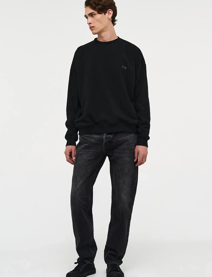 NEUW - RAY STRAIGHT ROMULUSVINTAGE BLACK - regular jeans - black - 3