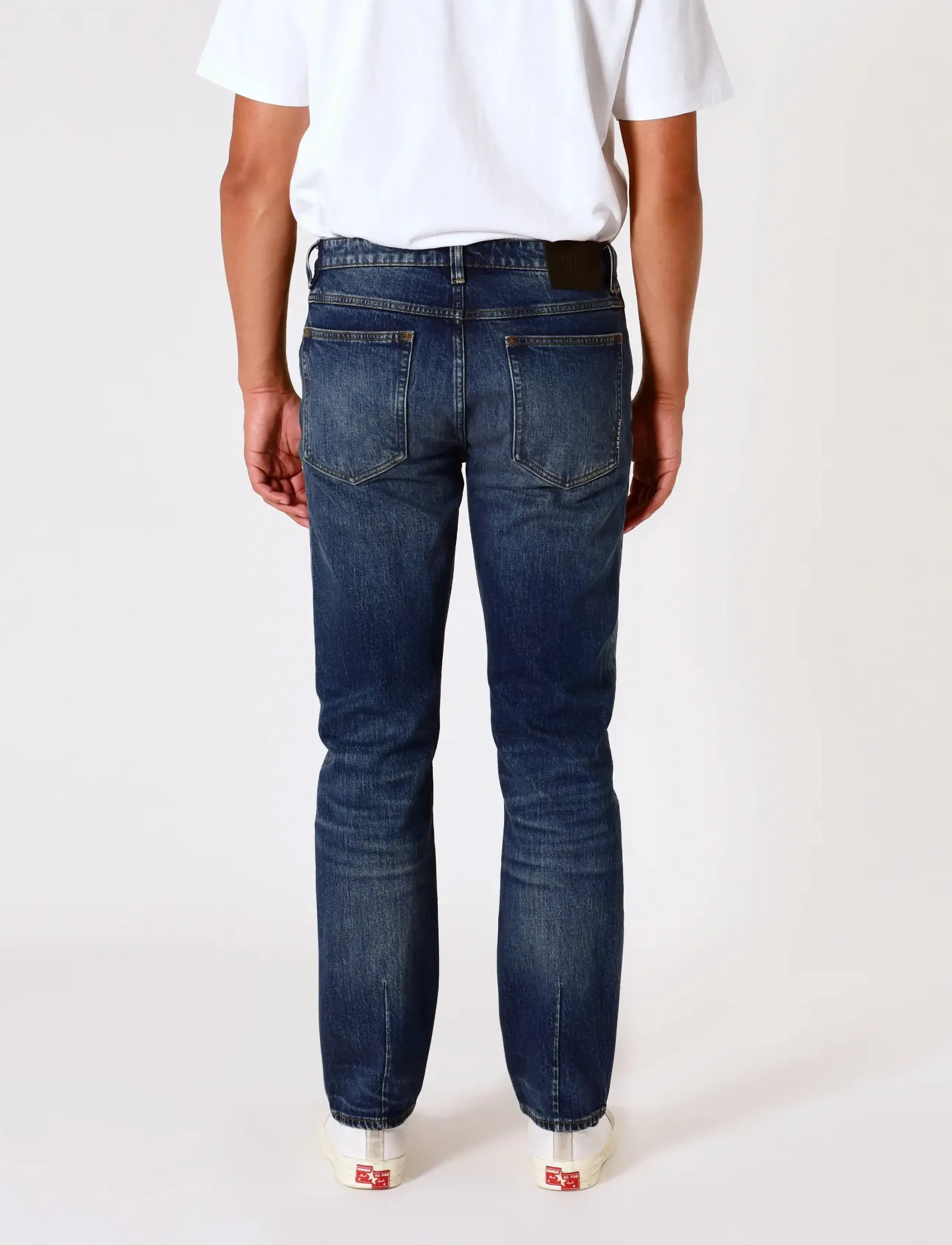 Neuw Ray Straight Saturnaliadark Vintage Indigo jeans herr – bild 3