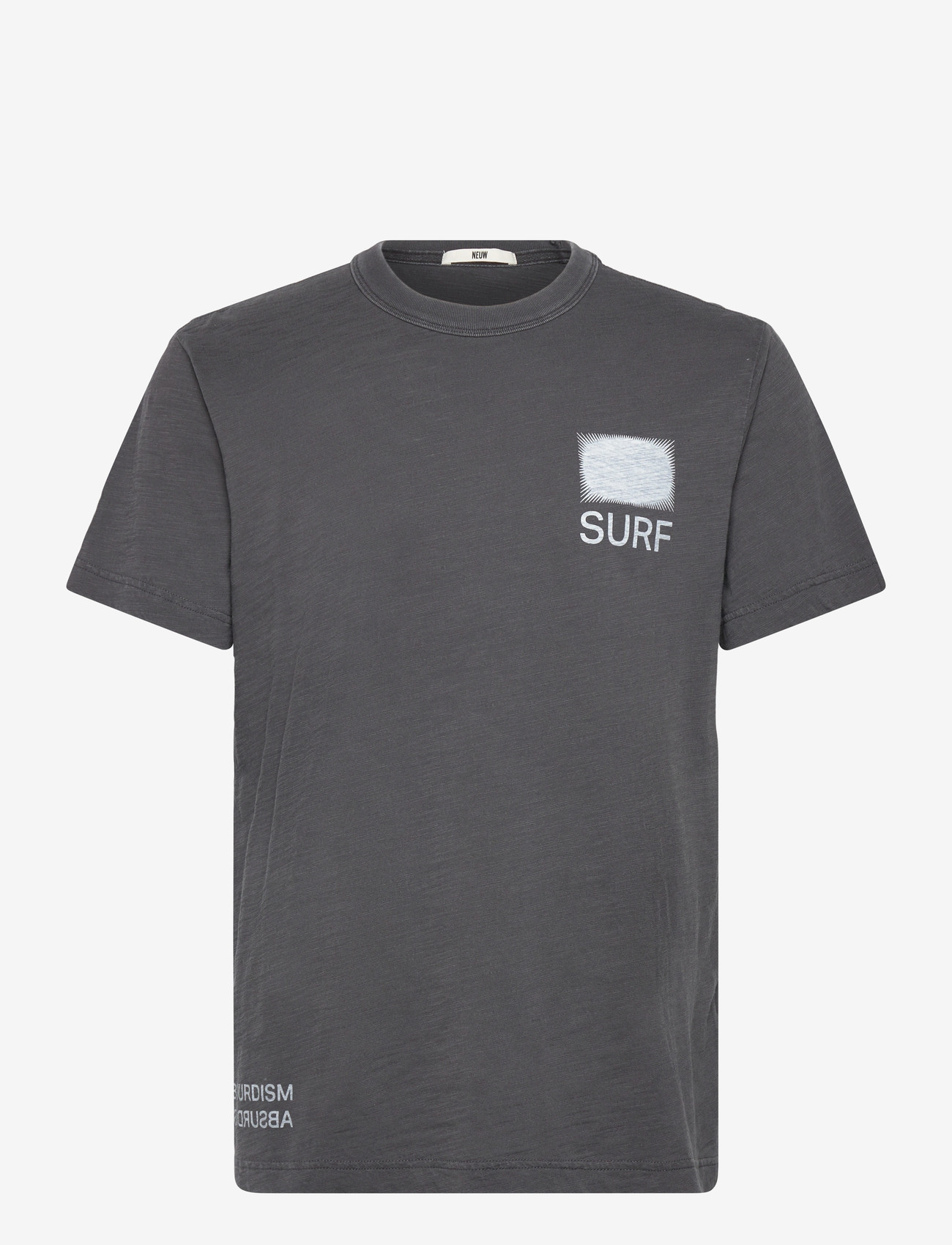 NEUW - VOID TEEANTHRACITE - autumn clothing - black - 0