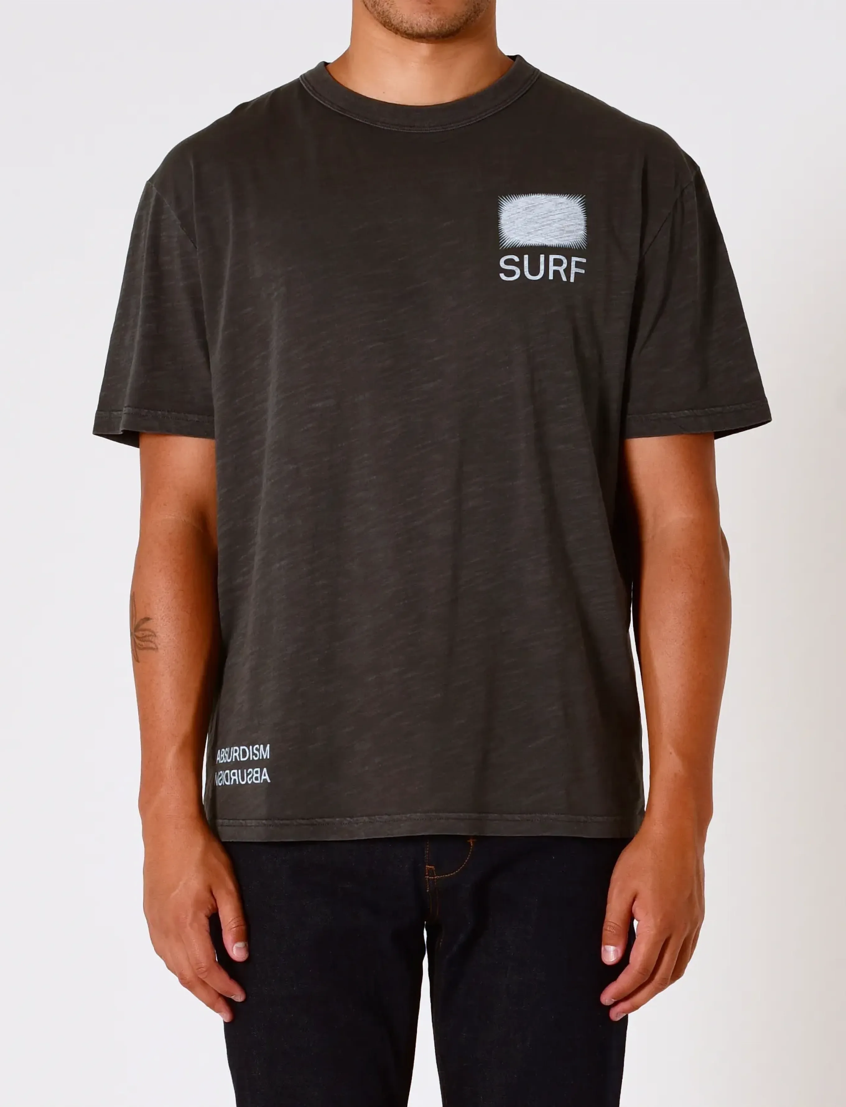 NEUW VOID TEEANTHRACITE - Alles anzeigen - BLACK / grey