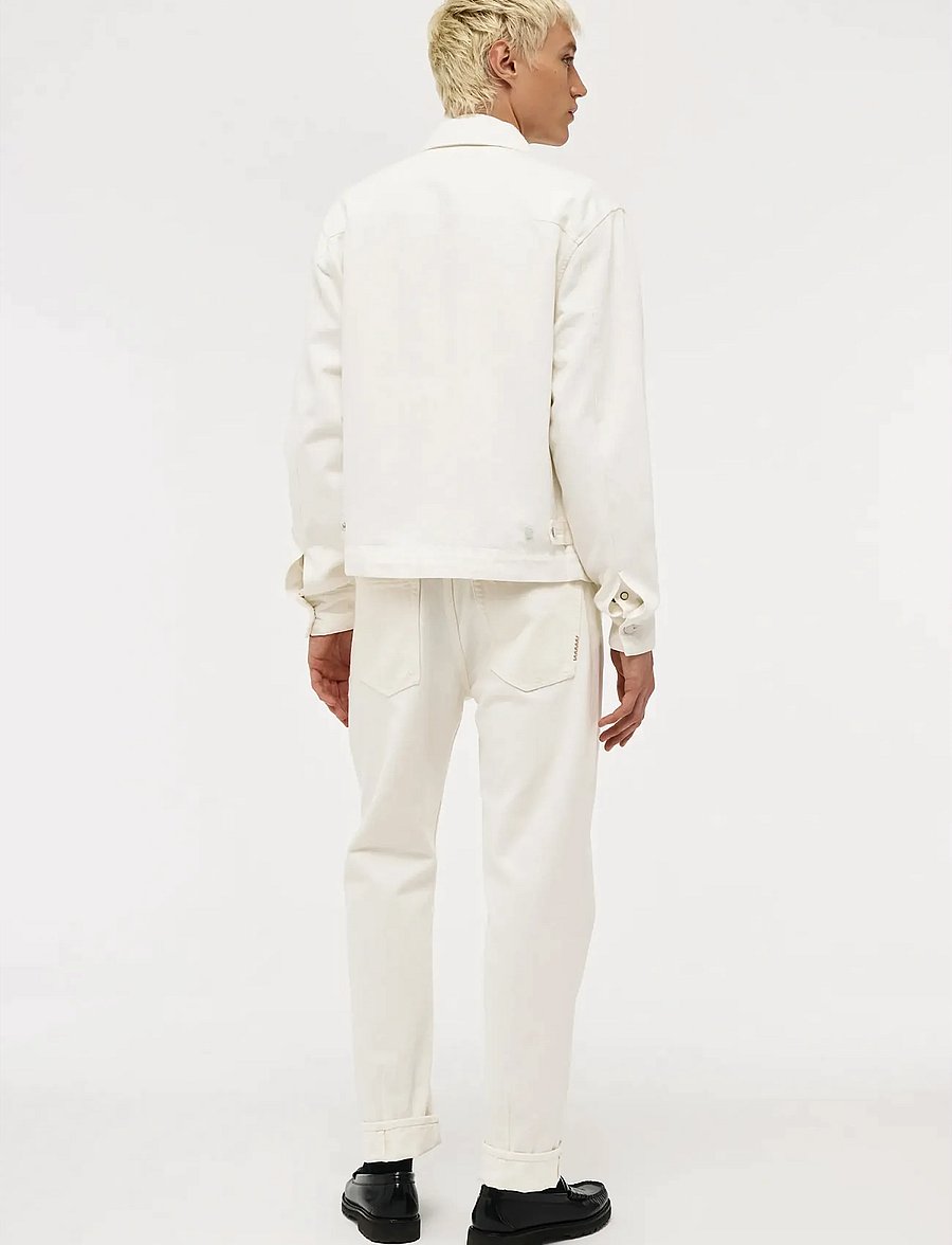 NEUW - W'WEAR COAT CHALKCHALK - ofodrade jeansjackor - white - 4